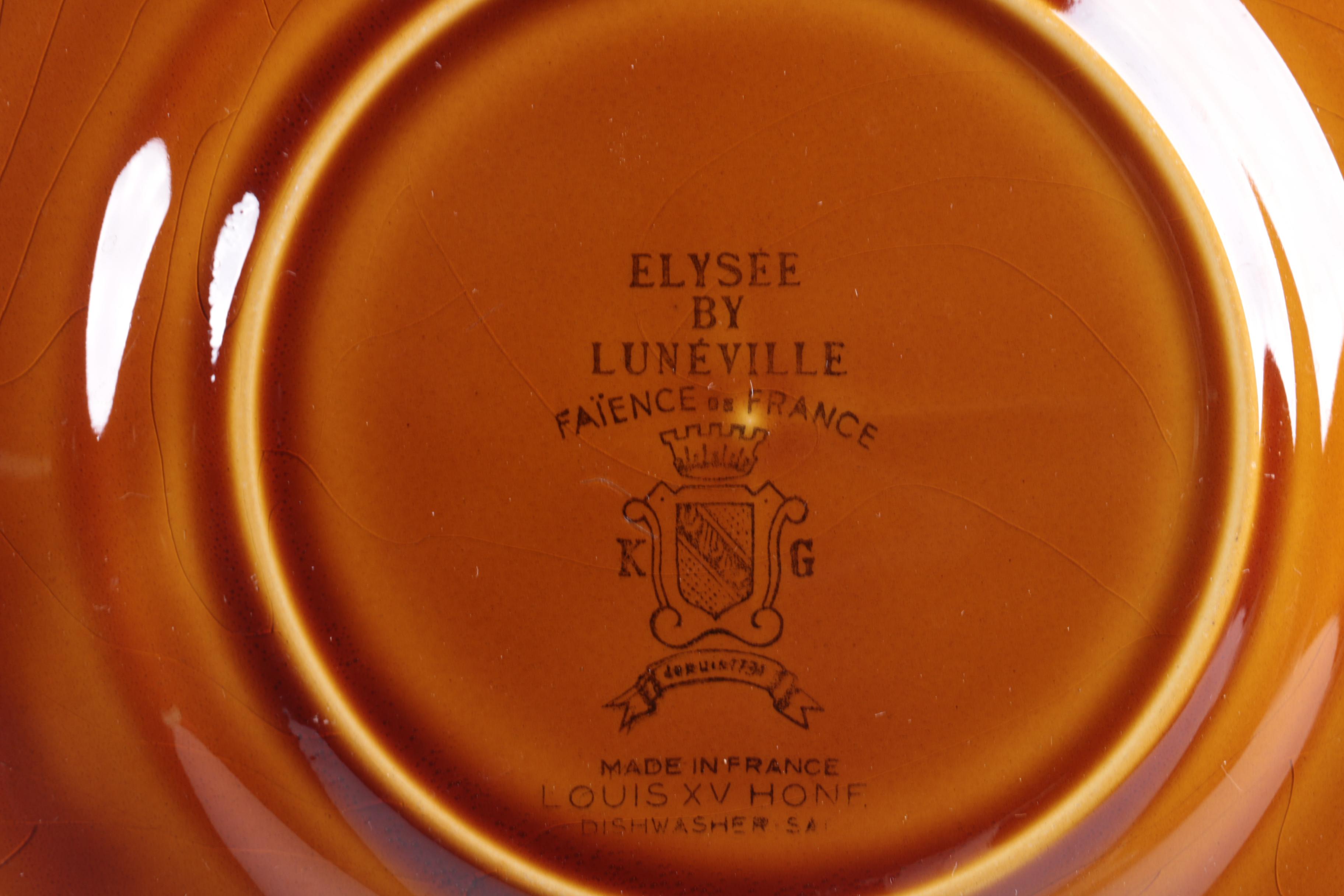 Luneville "Louis XV Honey" Tableware