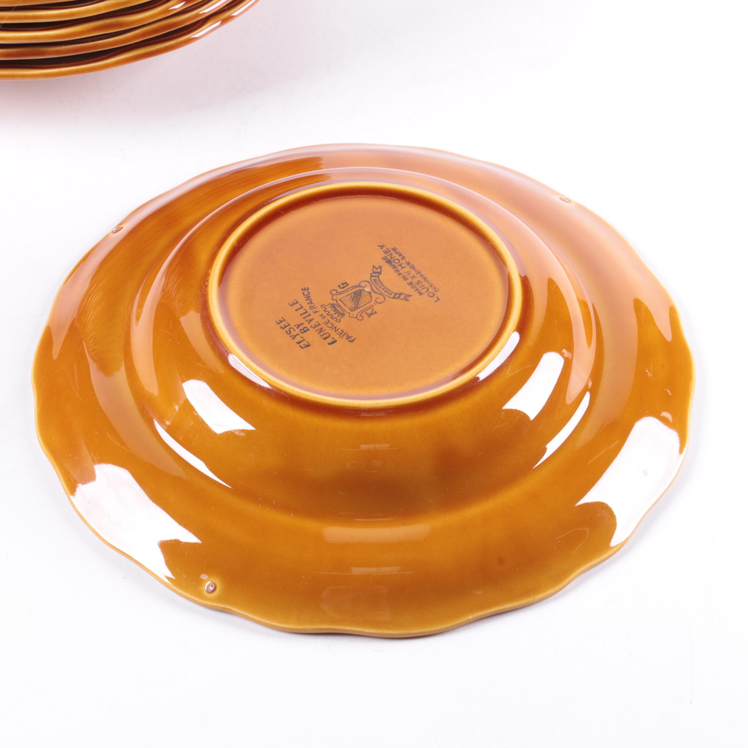 Luneville "Louis XV Honey" Tableware