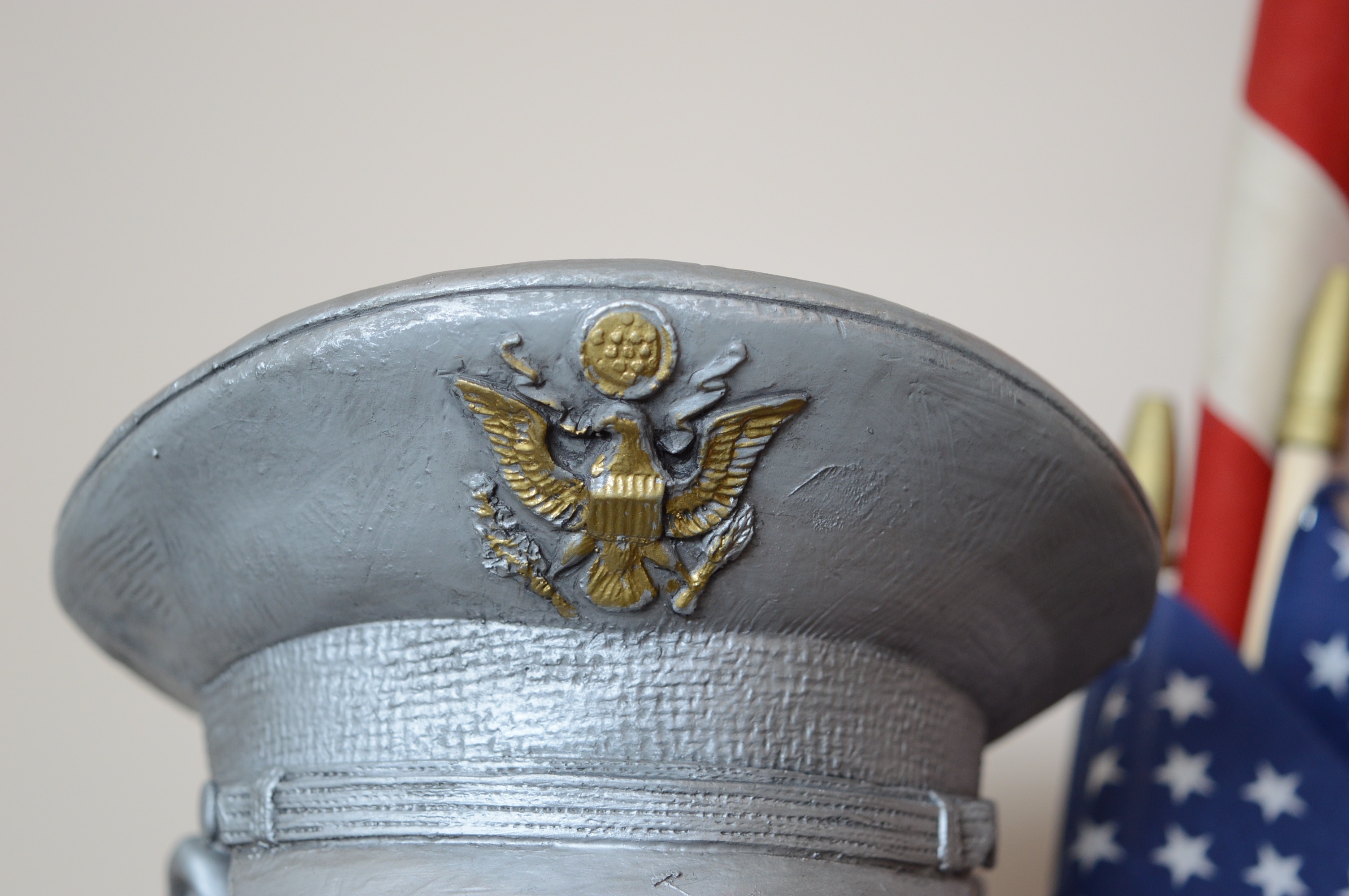 United States Navy Statue Flag Holder