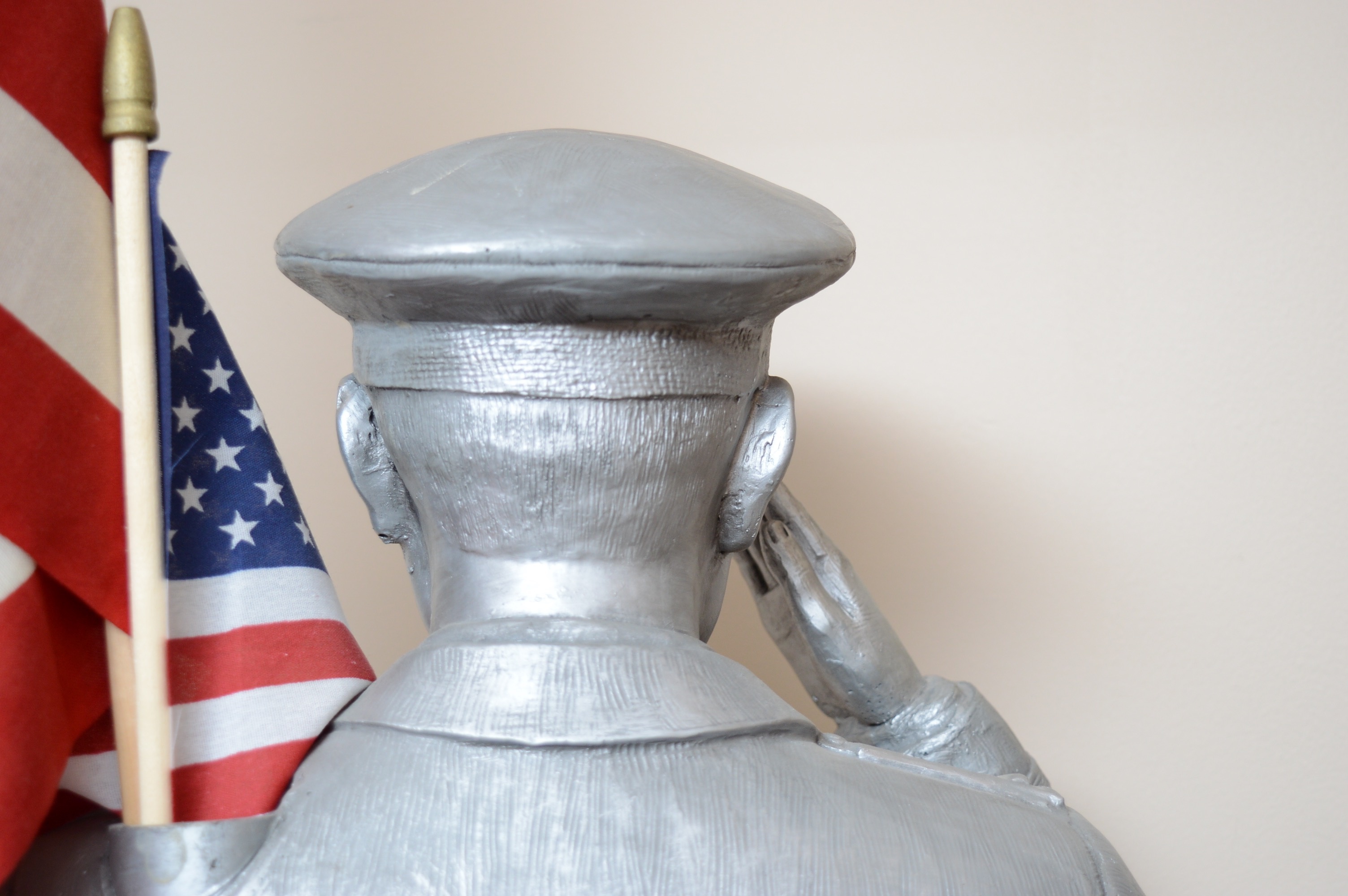 United States Navy Statue Flag Holder