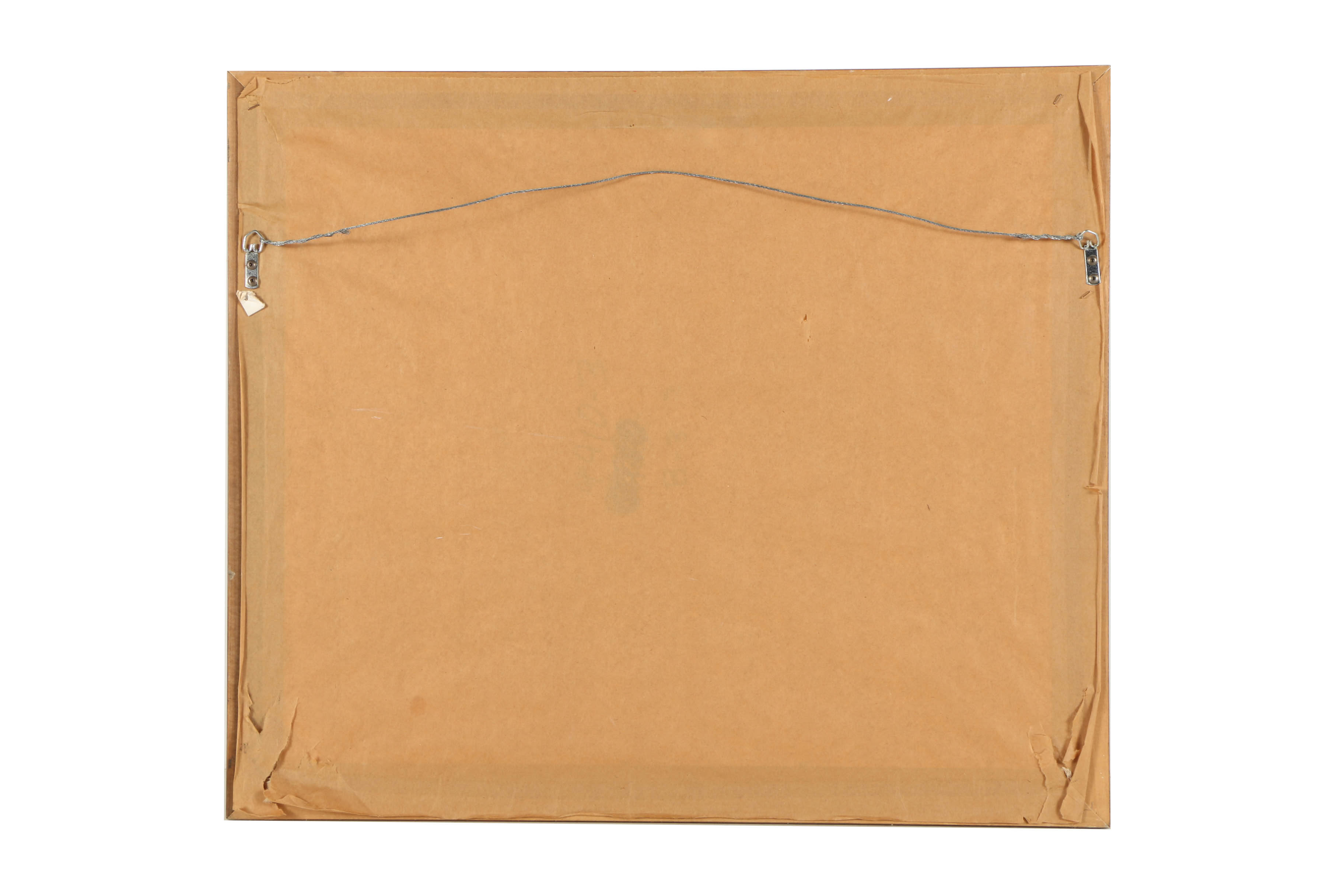 Offset Lithograph on Paper of Fox Hunters