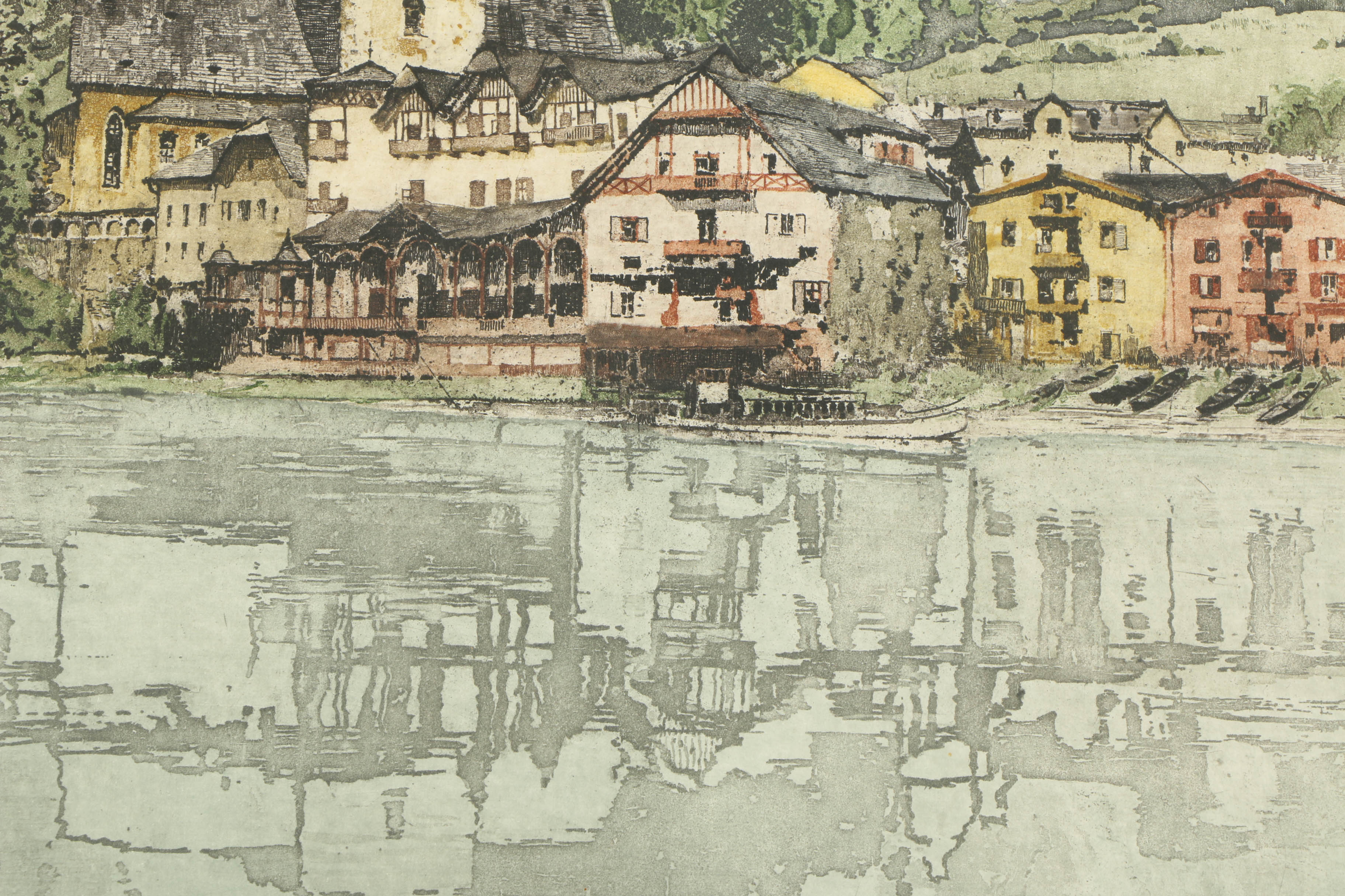 Franz X. Wolf Aquatint Etching