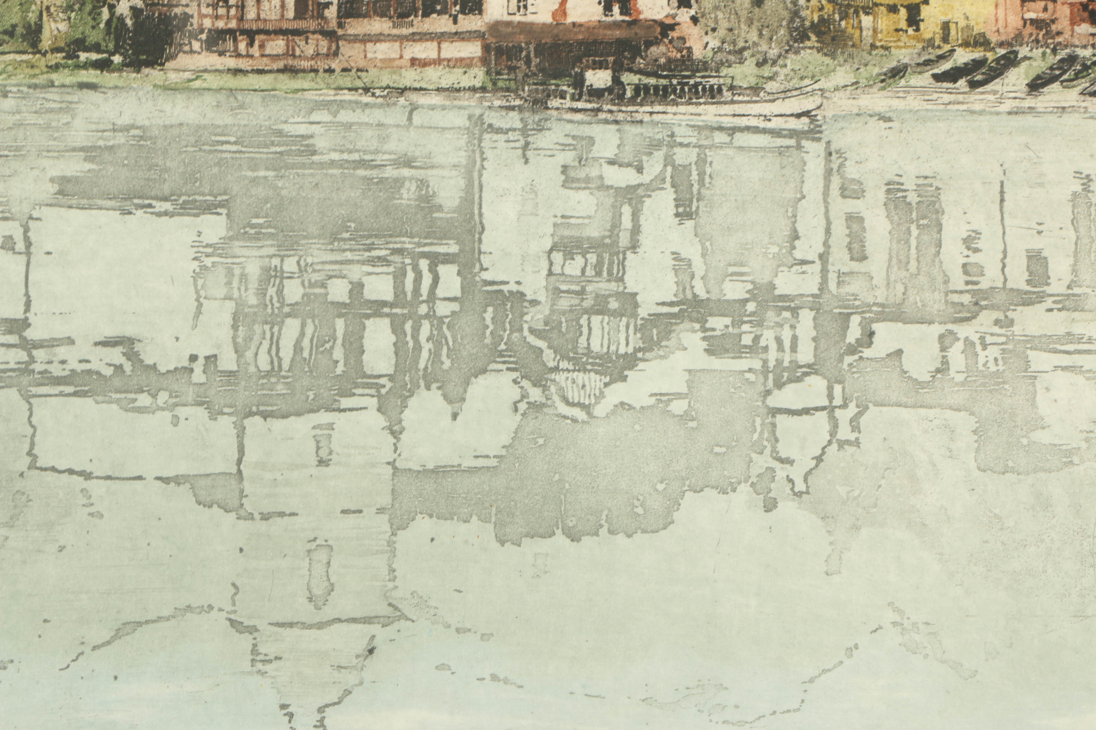 Franz X. Wolf Aquatint Etching