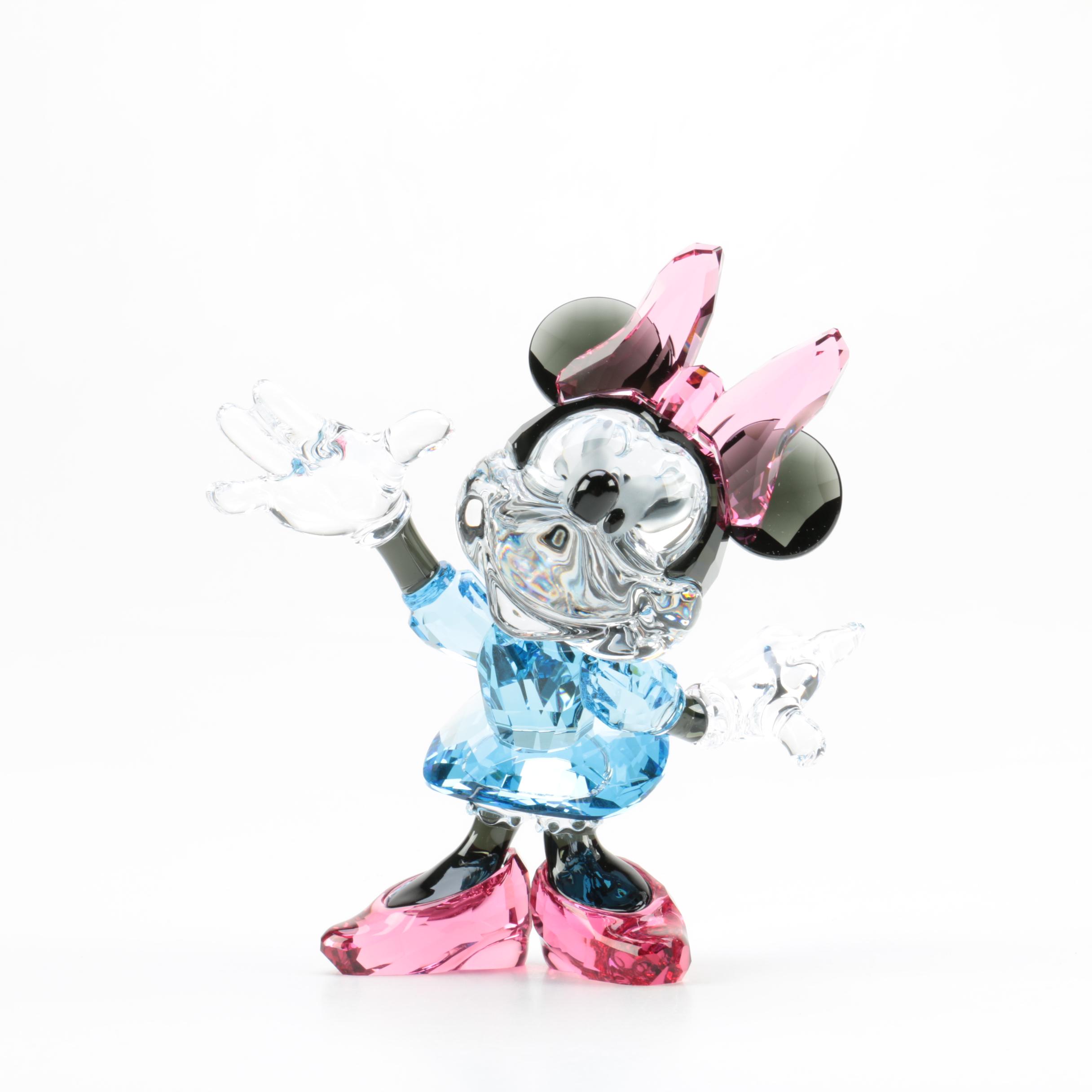 Swarovski Crystal Disney Minnie Mouse Figurine