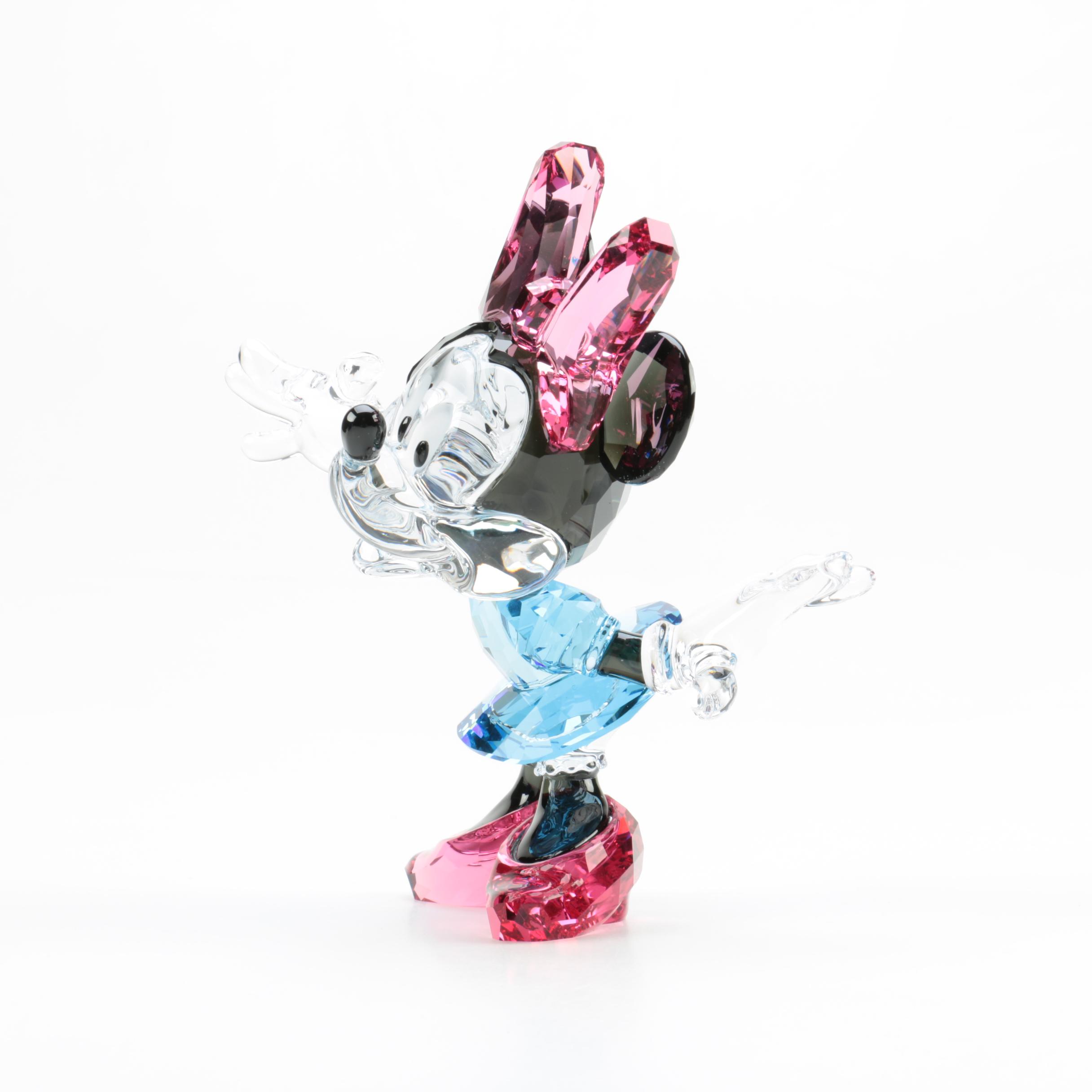 Swarovski Crystal Disney Minnie Mouse Figurine