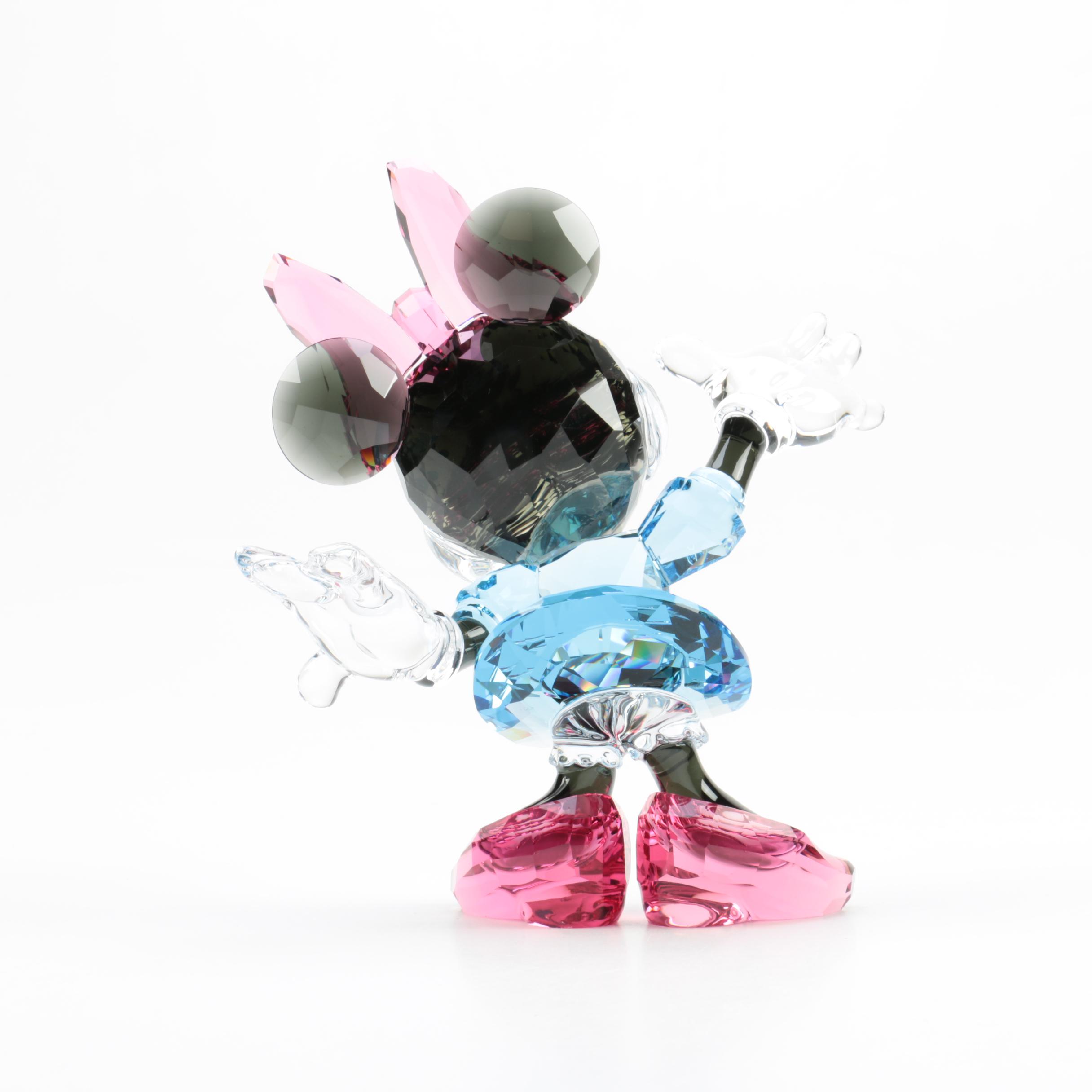 Swarovski Crystal Disney Minnie Mouse Figurine