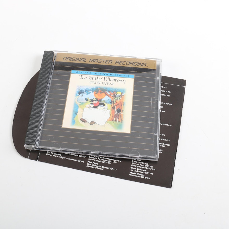 Cat Stevens Original Master Recording 24kt Gold Plated Audiophile Compact Disc