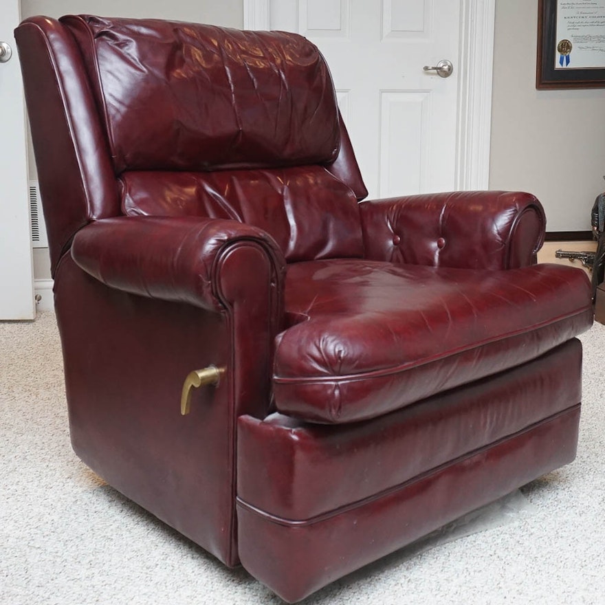 Upholstered Reclining Lounge Chair by Century Furniture