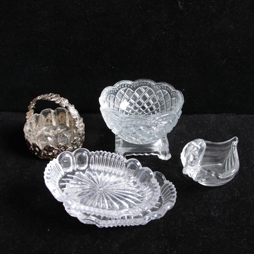 Crystal and Glass Dishes and Compotes