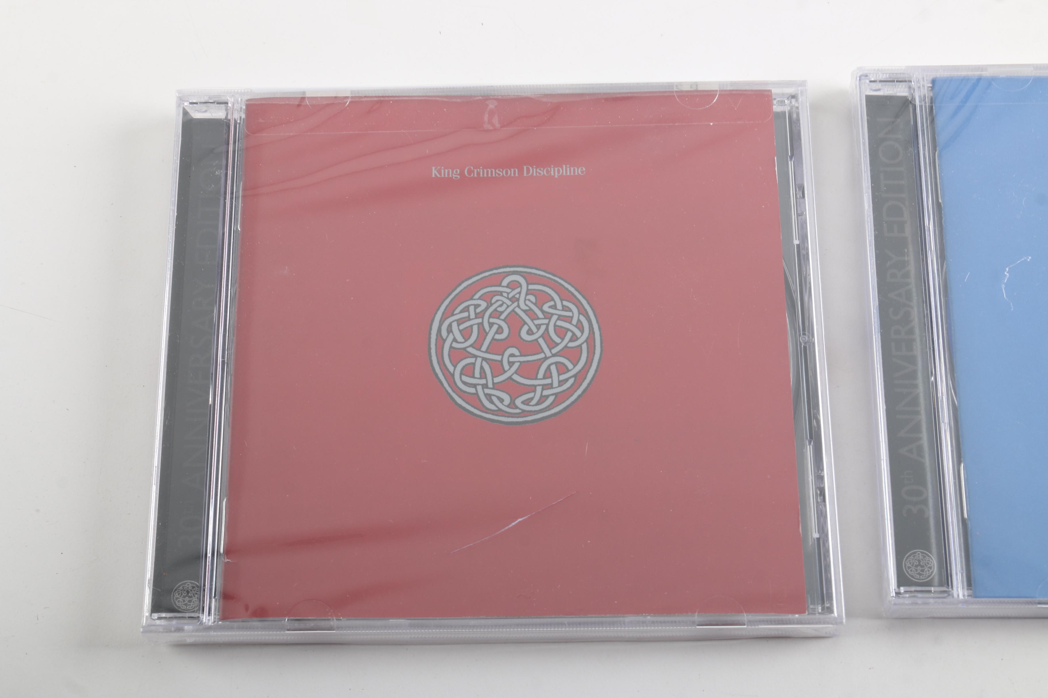 King Crimson Sealed HDCD Collection Including "Discipline", "Beat", and "THRAK"