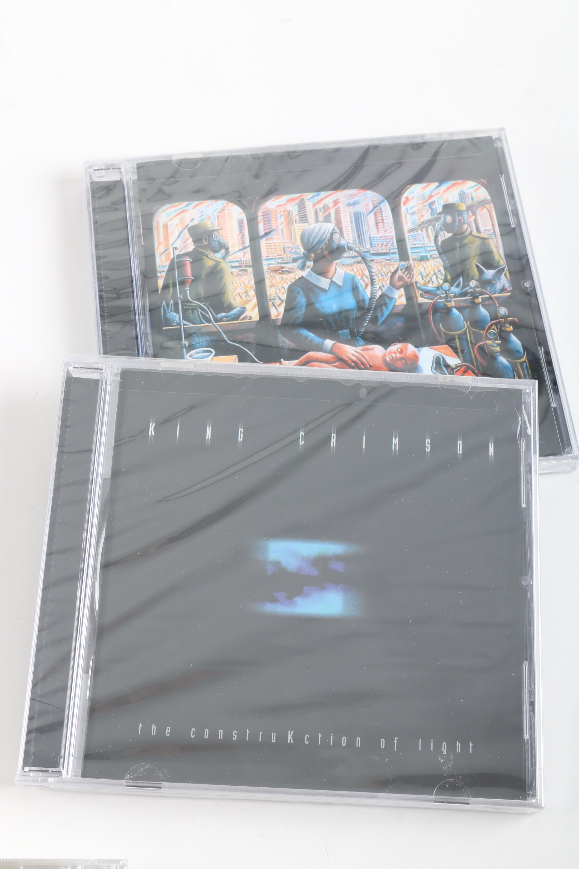 King Crimson Sealed HDCD Collection Including "Discipline", "Beat", and "THRAK"