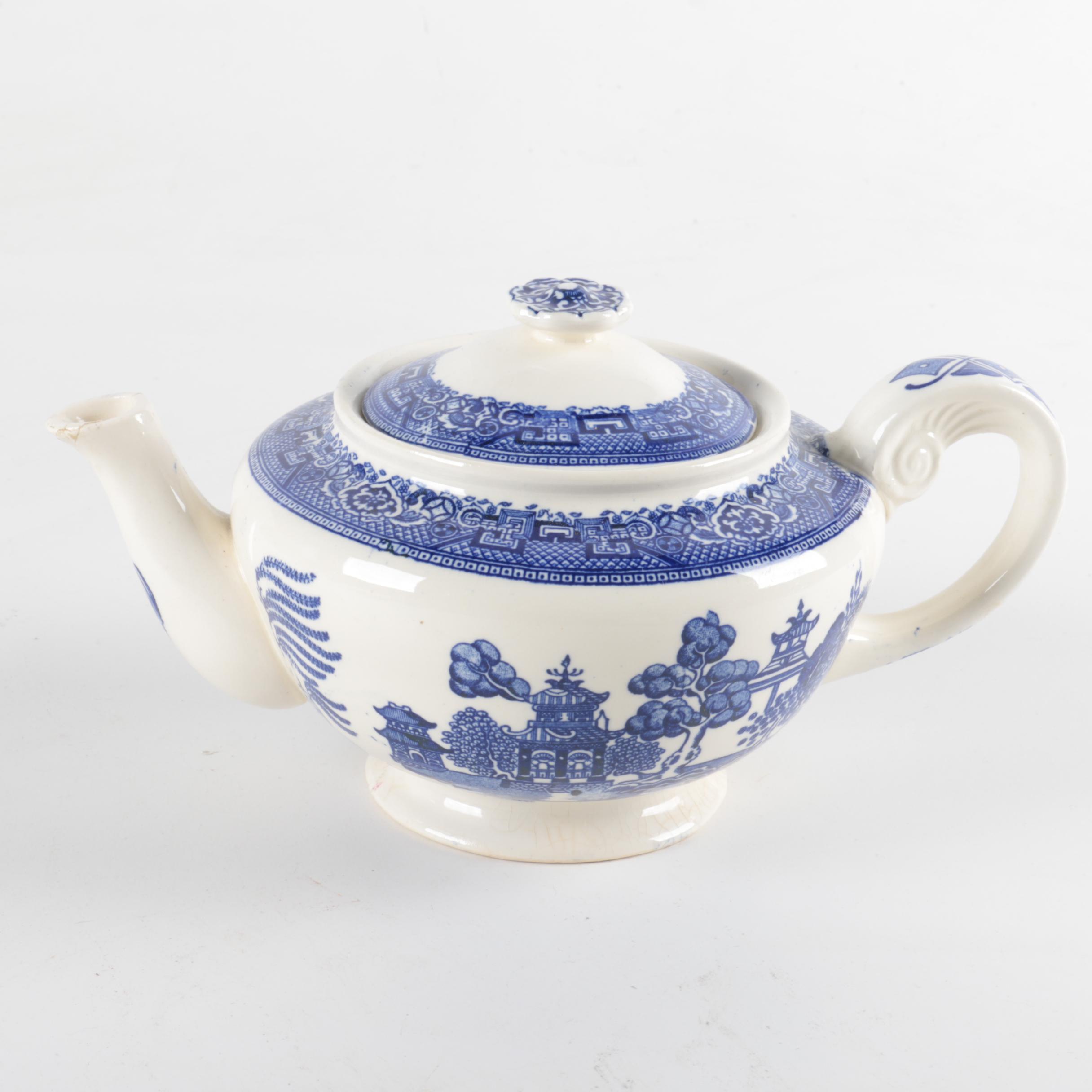 "Blue Willow" Stoneware and Porcelain Tableware