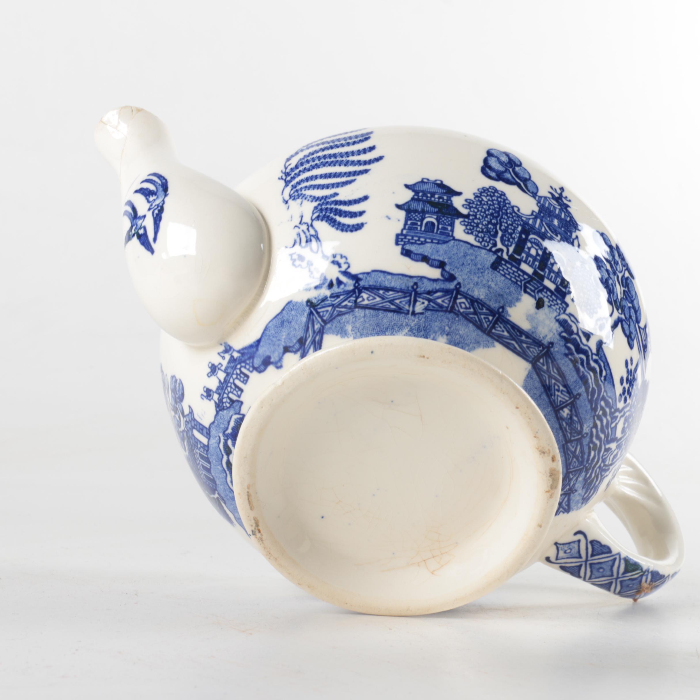 "Blue Willow" Stoneware and Porcelain Tableware