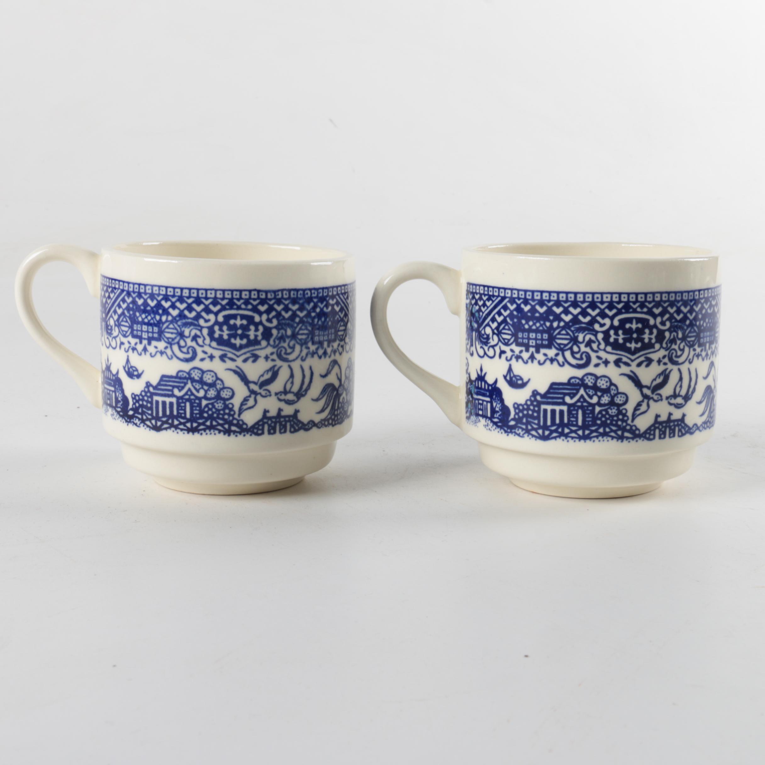 "Blue Willow" Stoneware and Porcelain Tableware