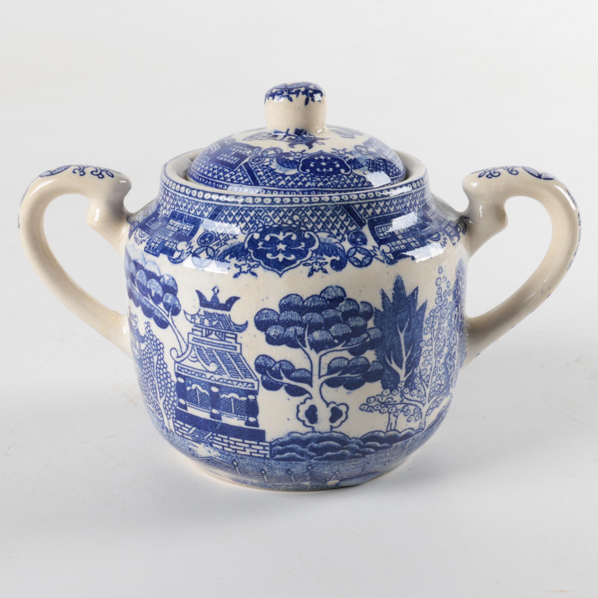 "Blue Willow" Stoneware and Porcelain Tableware