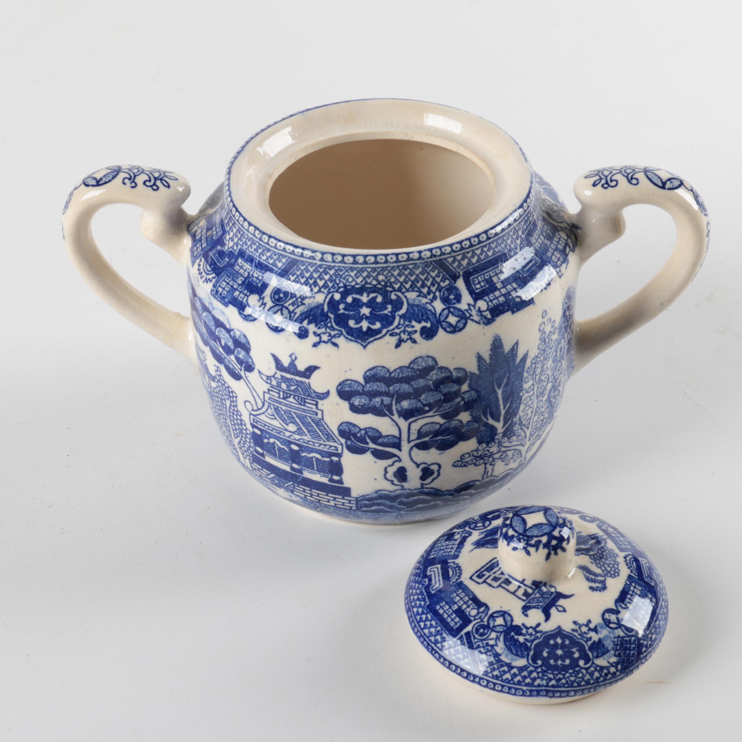 "Blue Willow" Stoneware and Porcelain Tableware