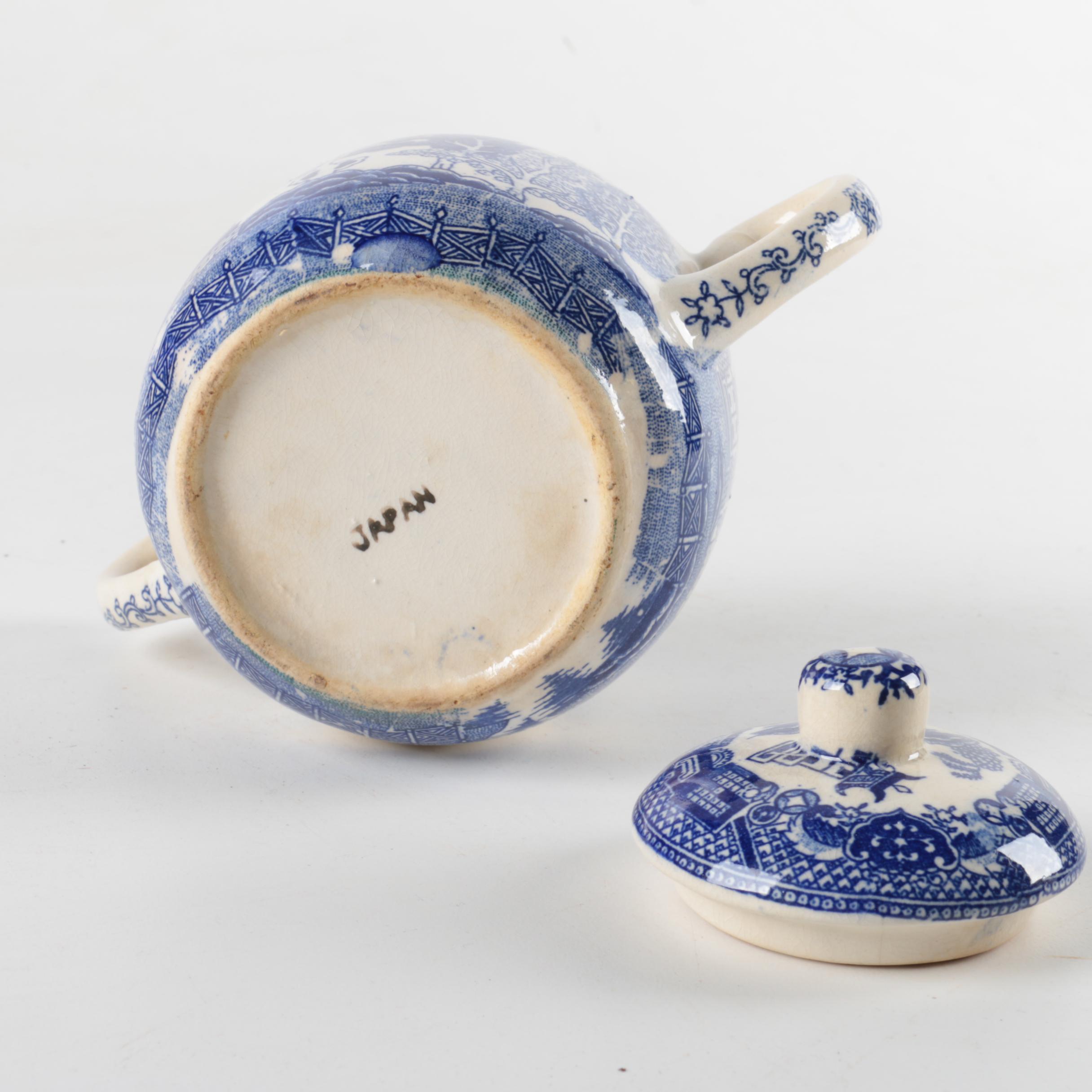 "Blue Willow" Stoneware and Porcelain Tableware