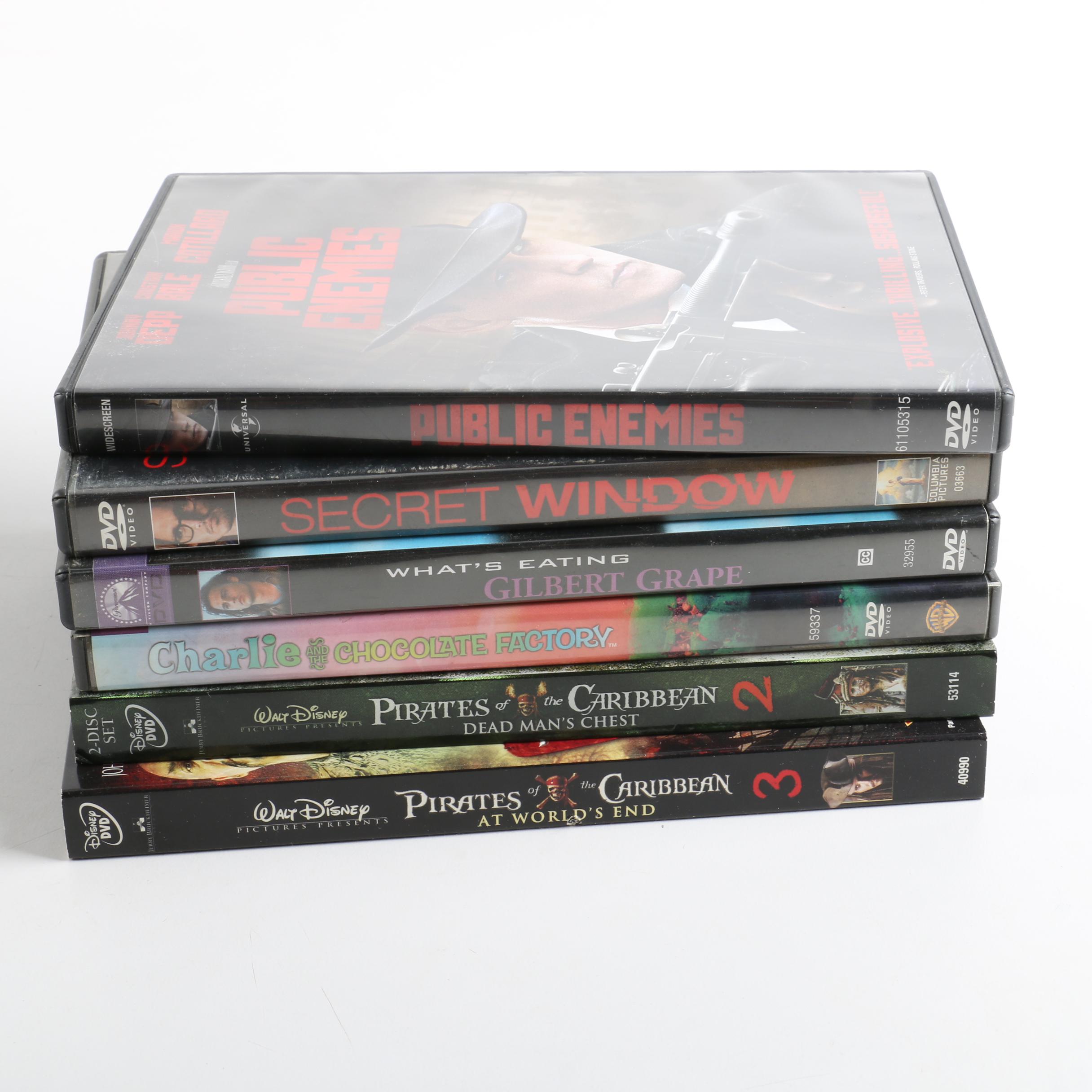 Johnny Depp DVD Collection