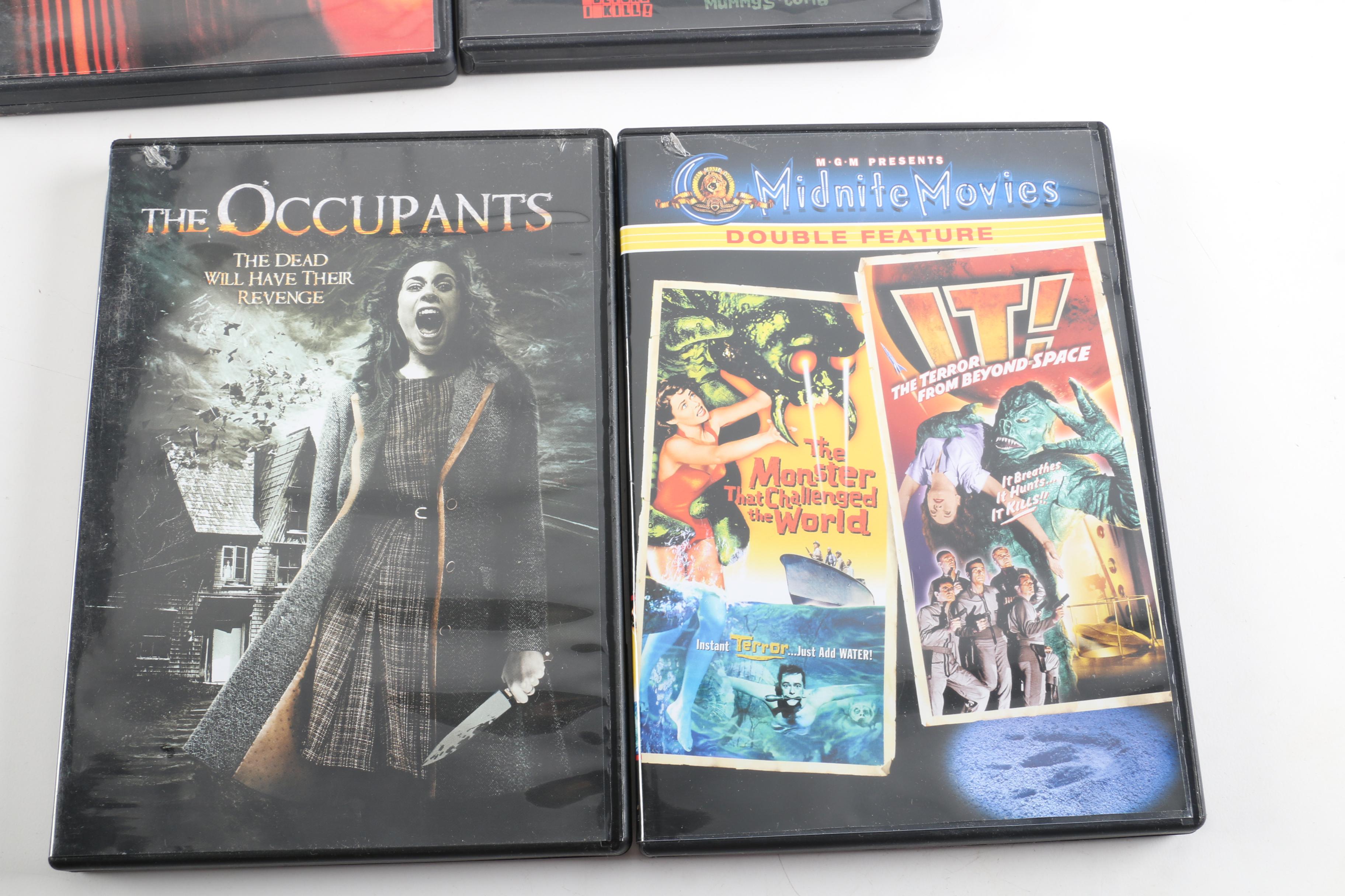 Horror DVDs Including Hammer Films, Clive Barker, Steven King