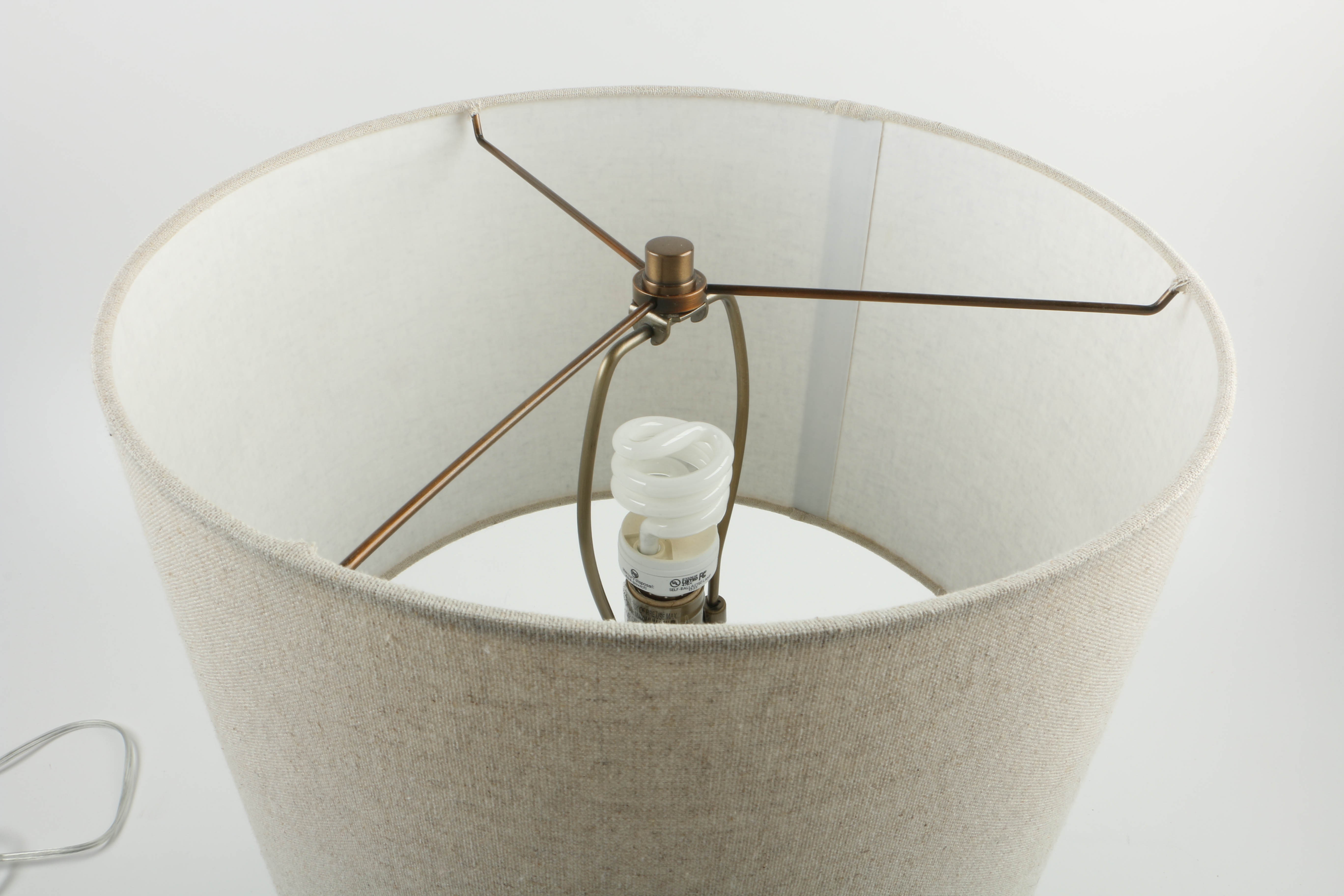 "Ripple Ceramic Table Lamp" in Turquoise by Roar + Rabbit for West Elm