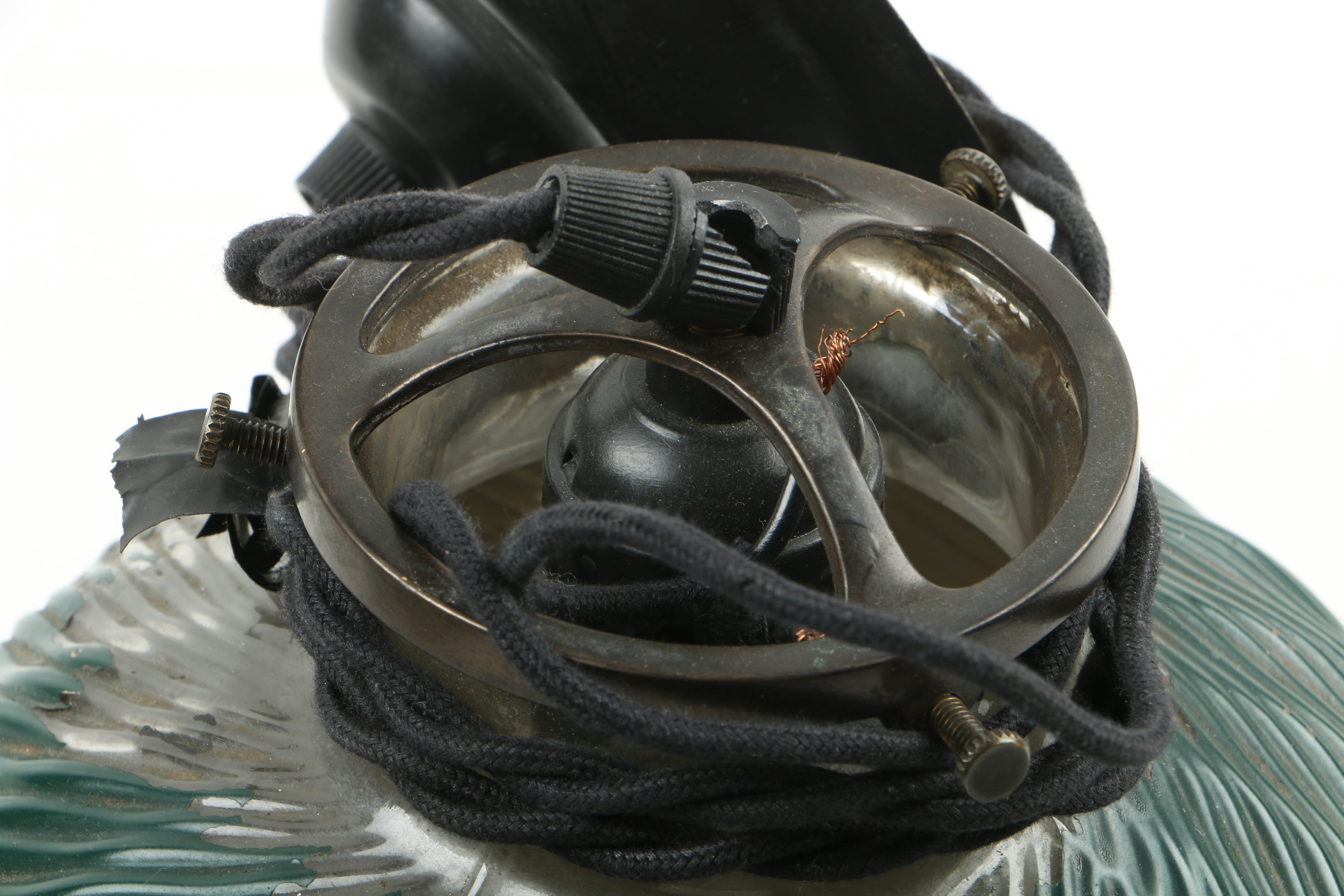 Vintage Industrial "575" Pendant Lights by Curtis X-Ray with Reflector Shades