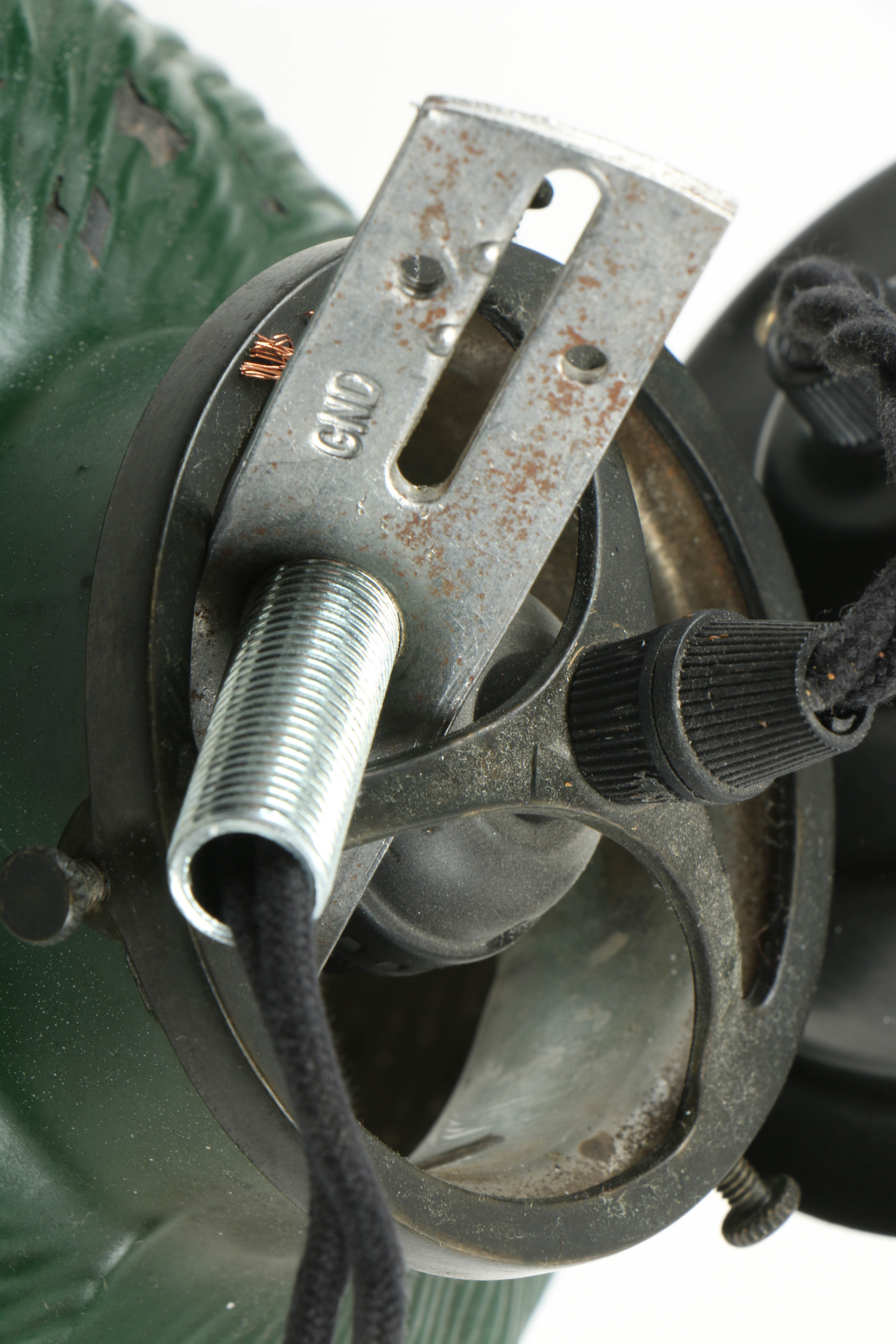 Vintage Industrial "575" Pendant Lights by Curtis X-Ray with Reflector Shades