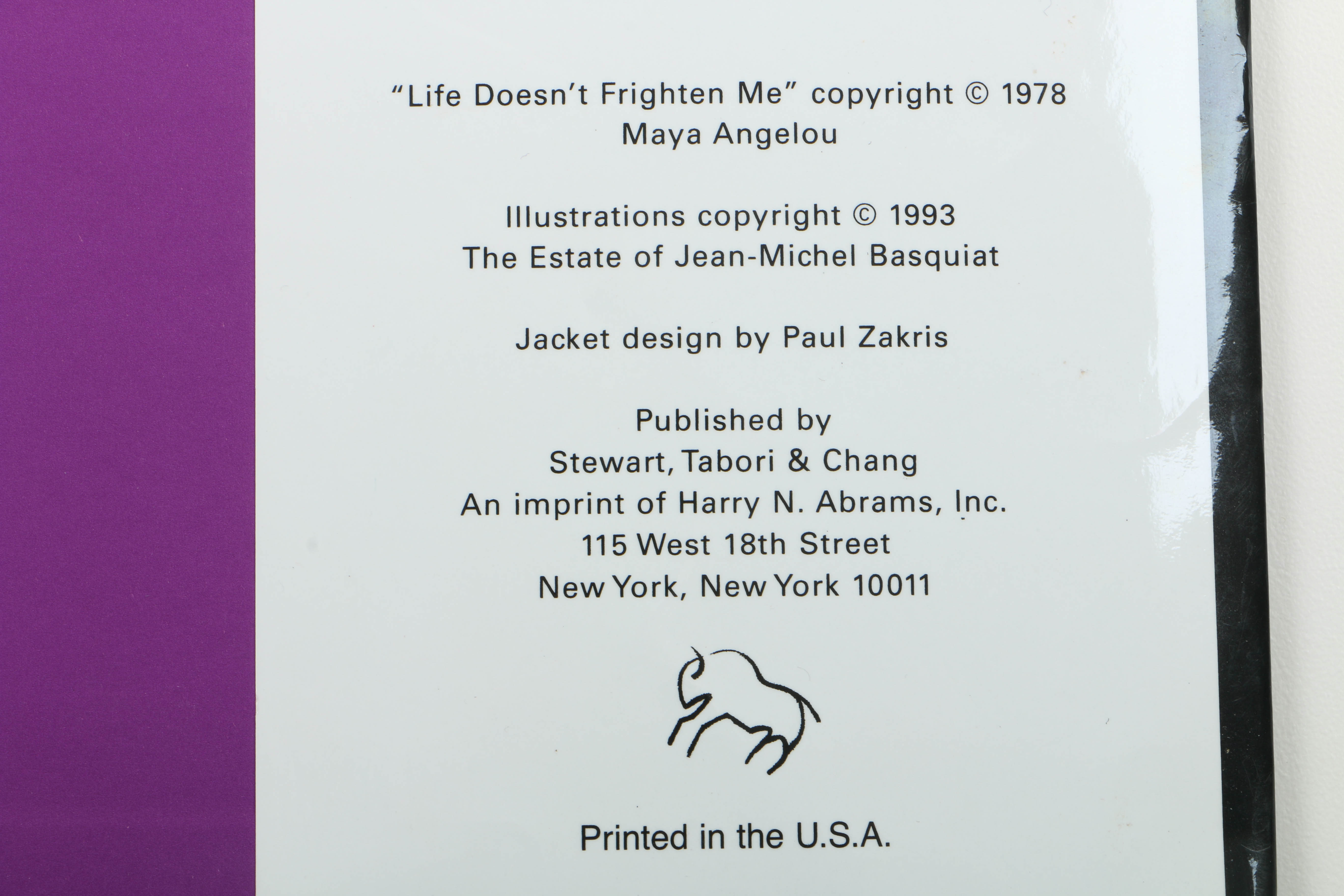 "Life Doesn't Frighten Me" by Maya Angelou, Drawings by Jean-Michel Basquiat