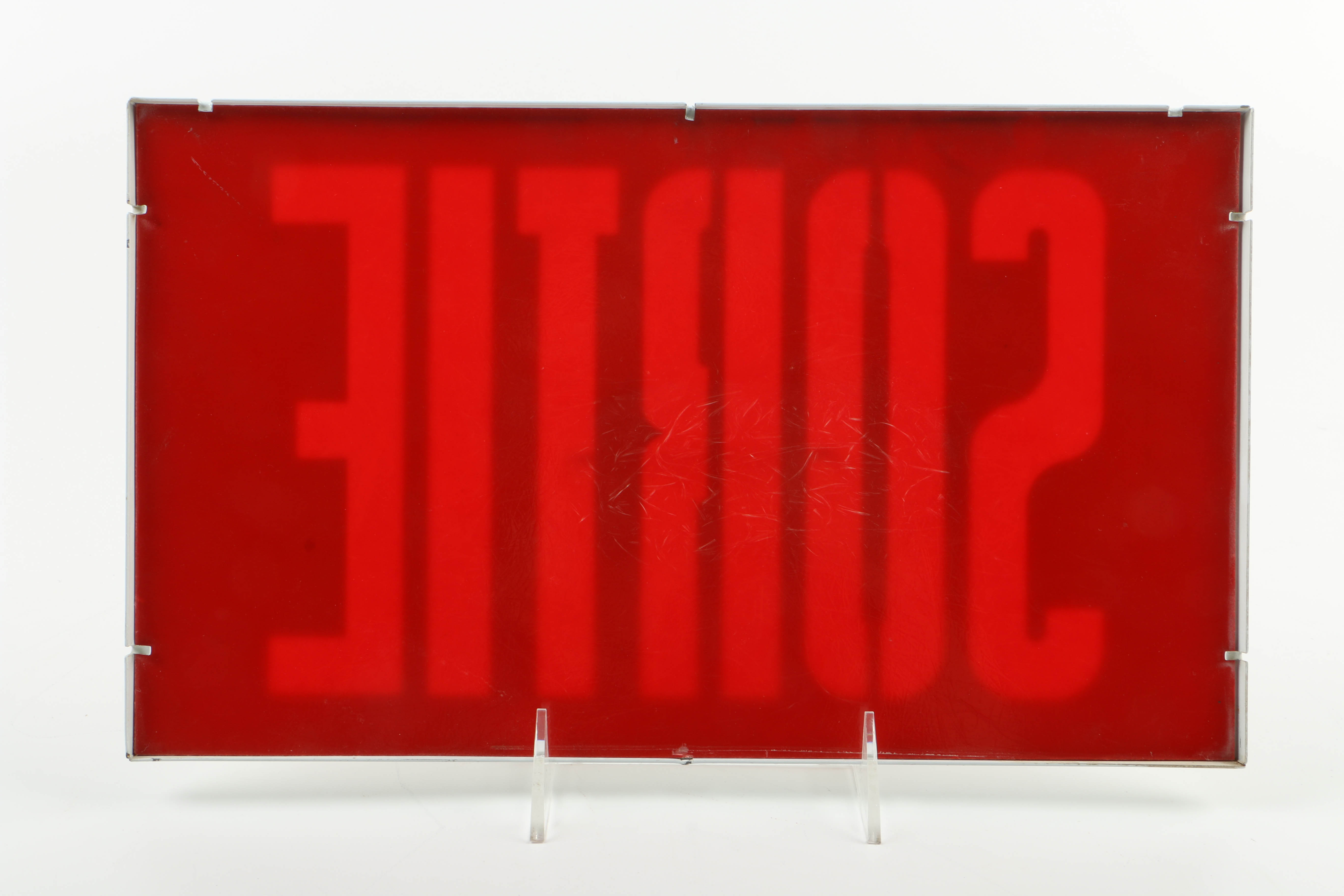 Metal "Sortie" French Exit Sign