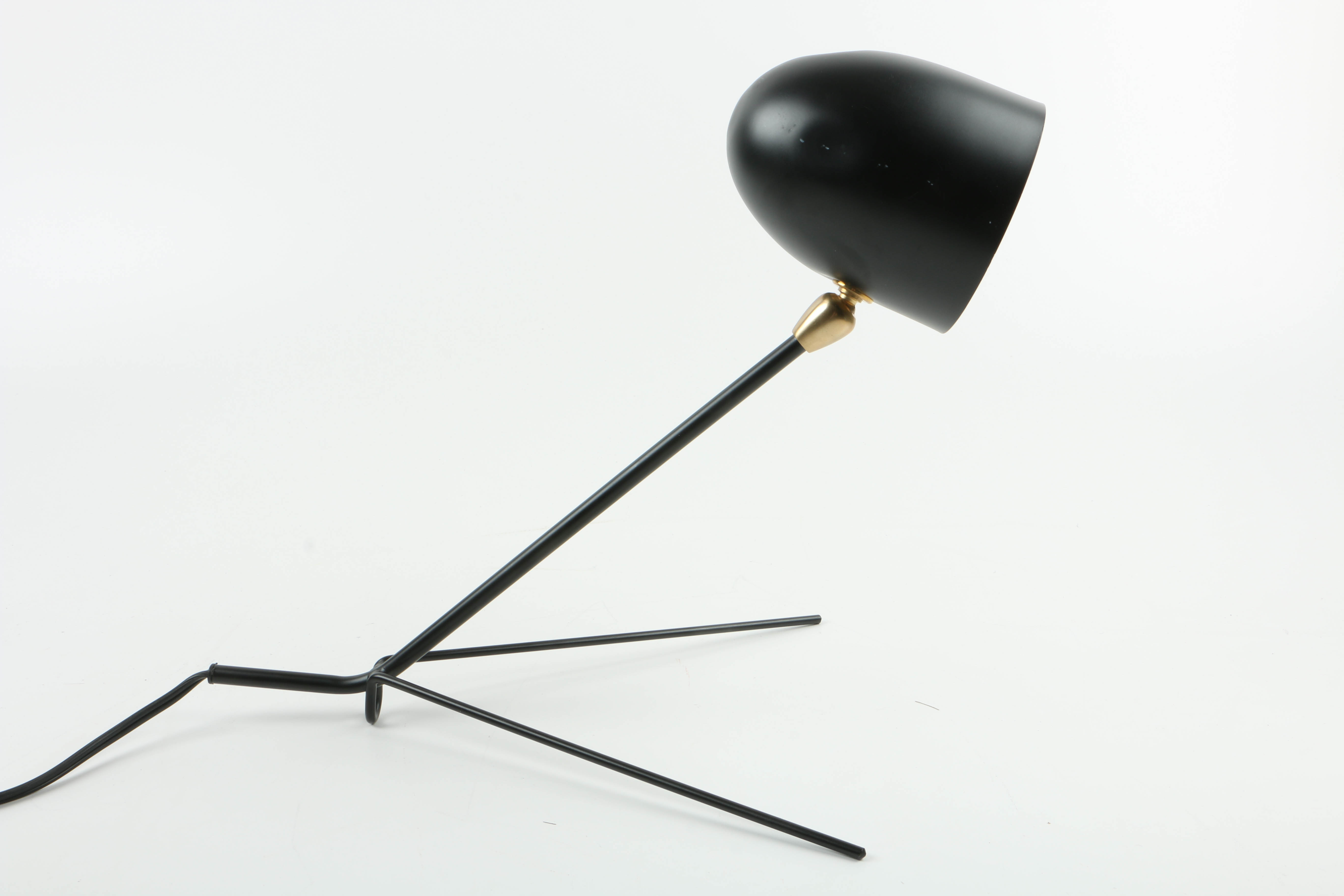 Modernist Style Table Lamp in the Manner of Serge Mouille