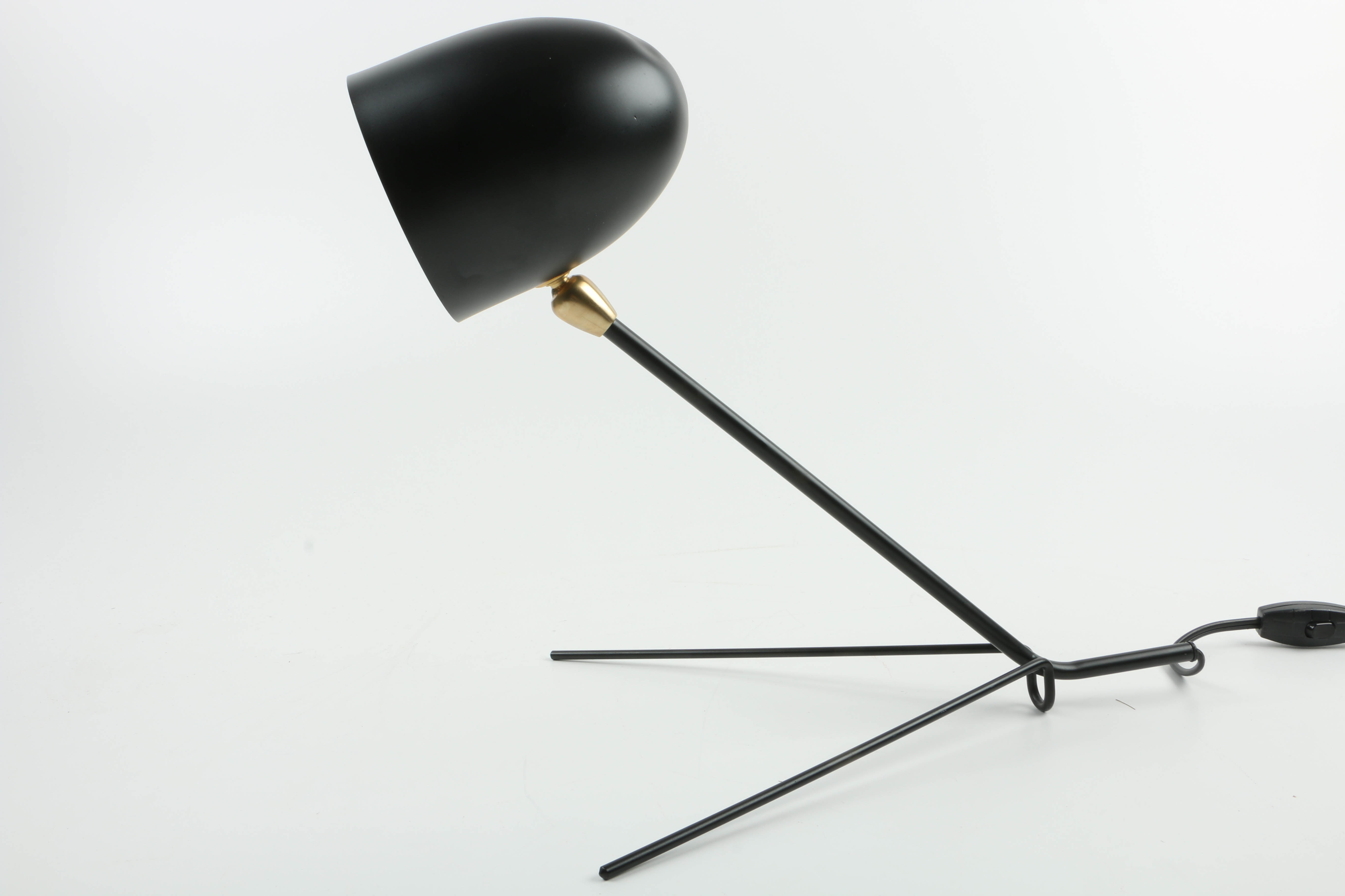 Modernist Style Table Lamp in the Manner of Serge Mouille