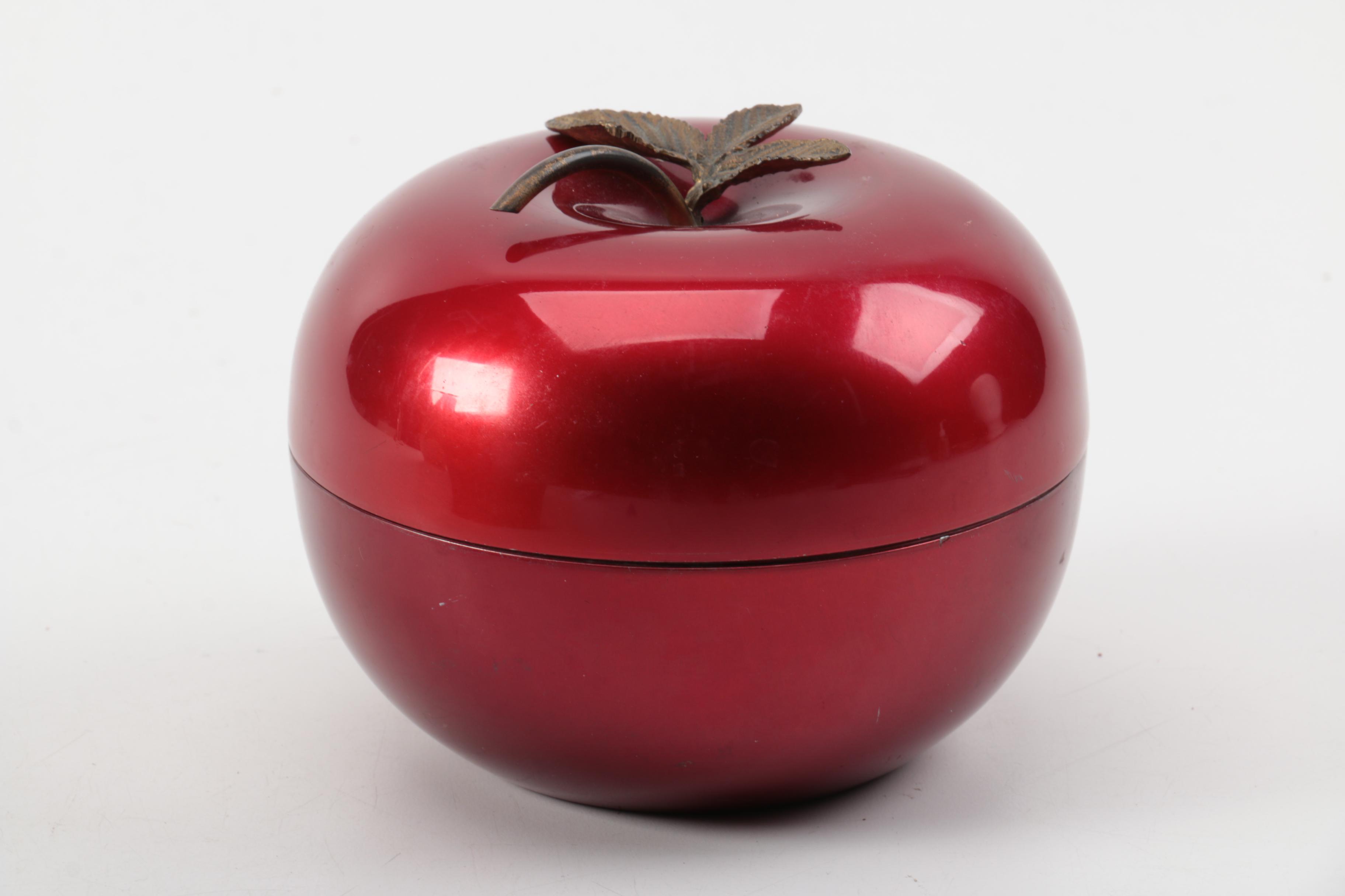 Bernard and Rice Apollo Studios Big Red Apple Ice Bucket 1920's