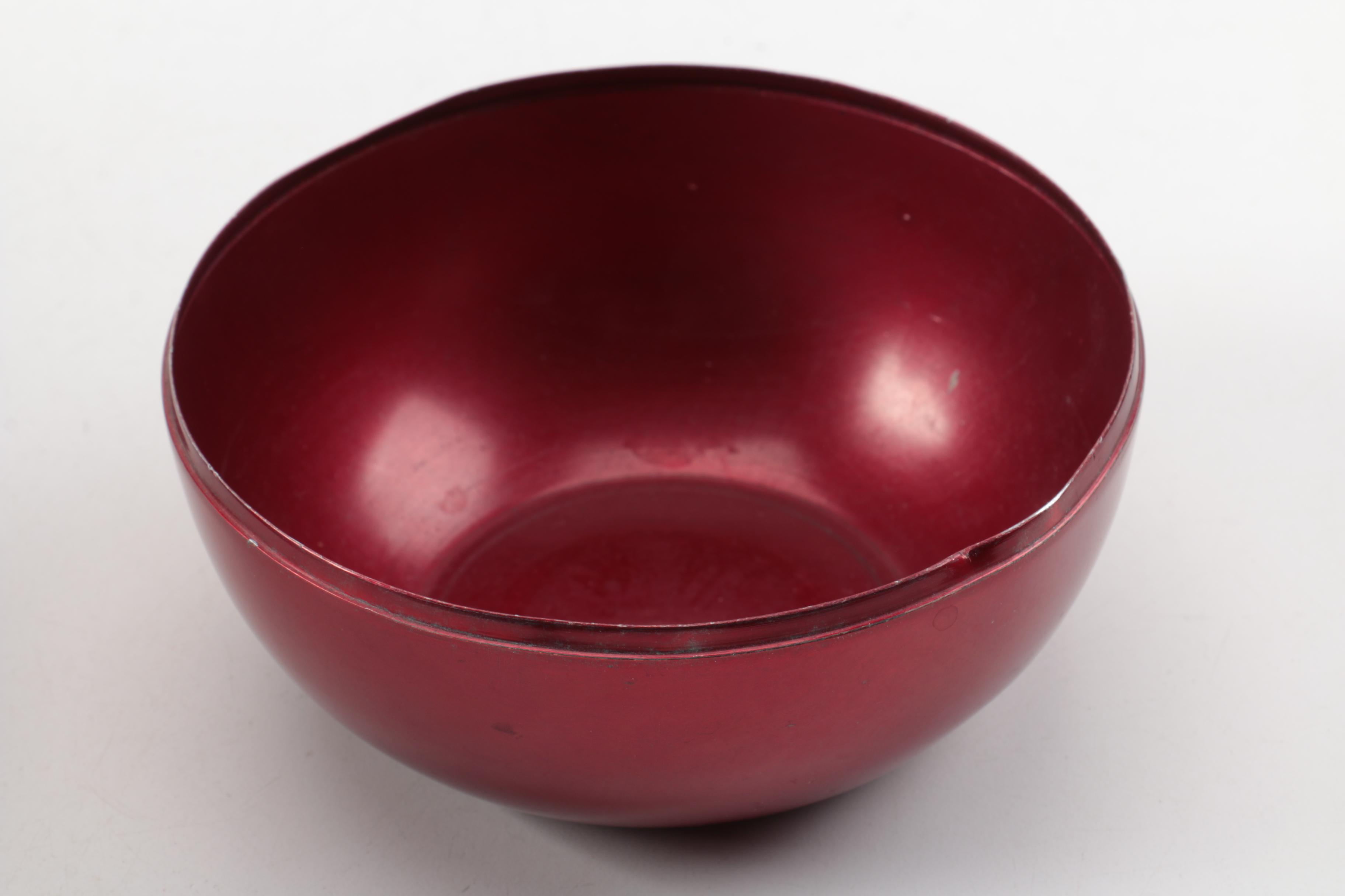 Bernard and Rice Apollo Studios Big Red Apple Ice Bucket 1920's