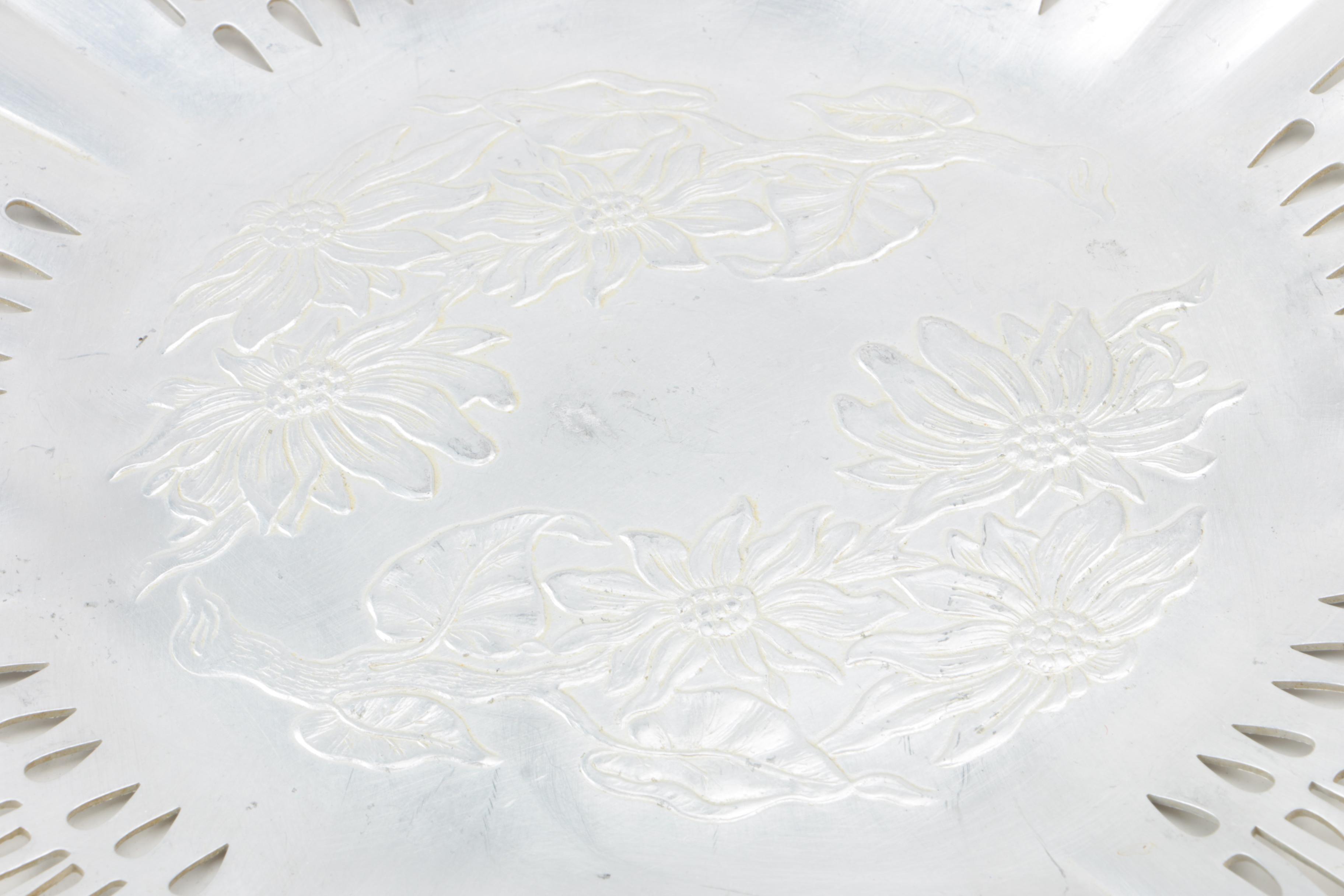 Farber & Shlevin, Inc. Hand-Wrought Aluminum Plate and Tray