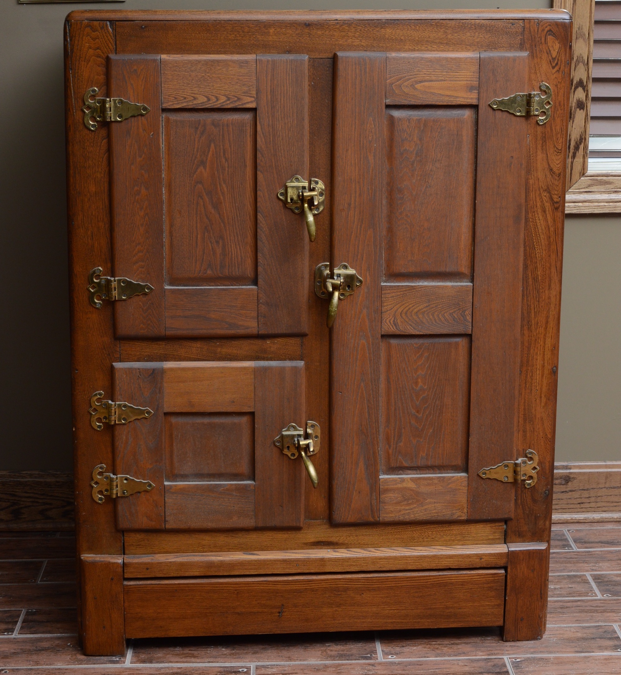Antique Ice Cabinet