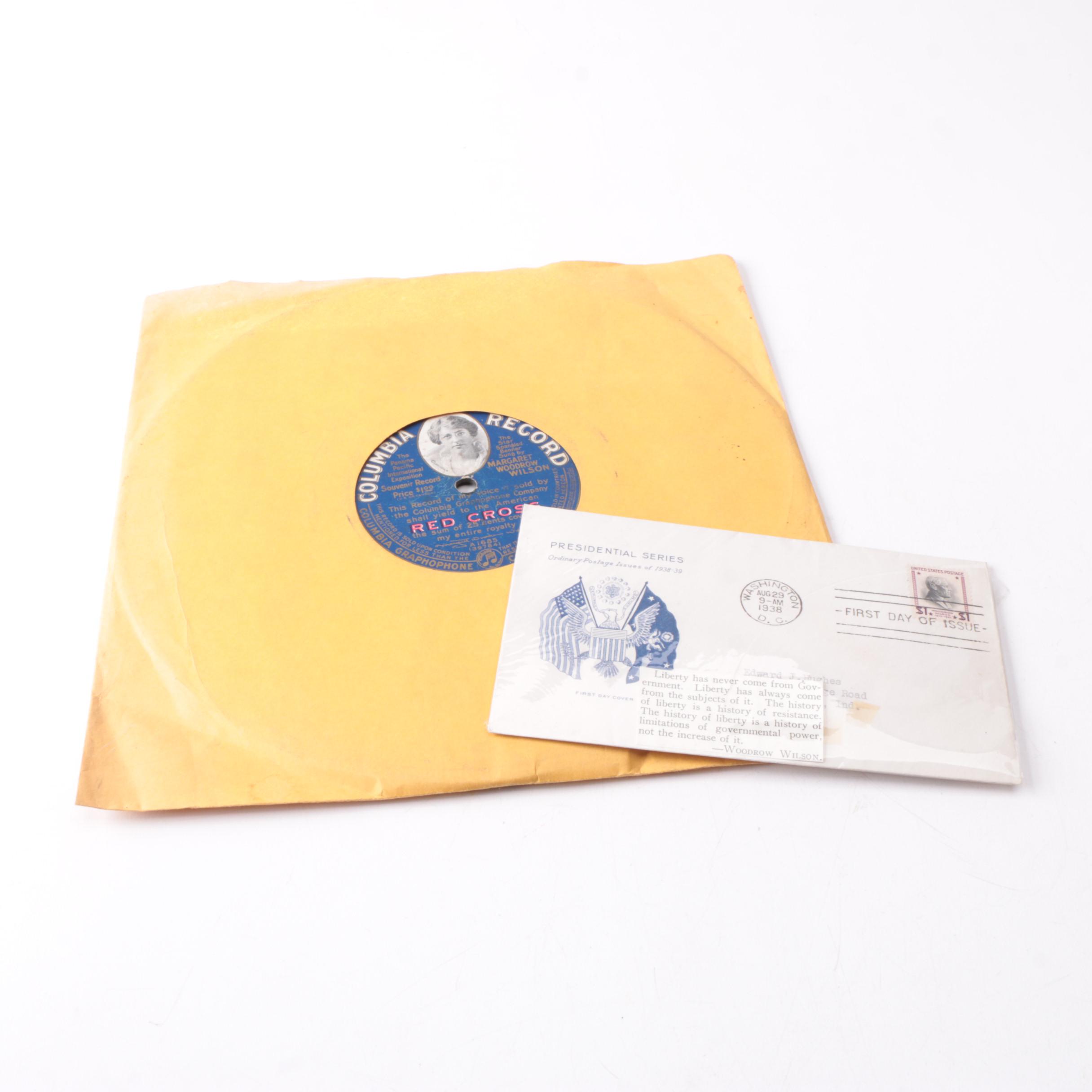 Woodrow and Margaret Wilson Memorabilia