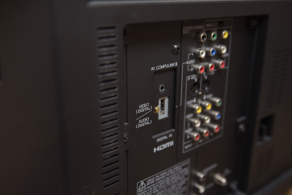 JVC 52" HD Rear-Projection Television