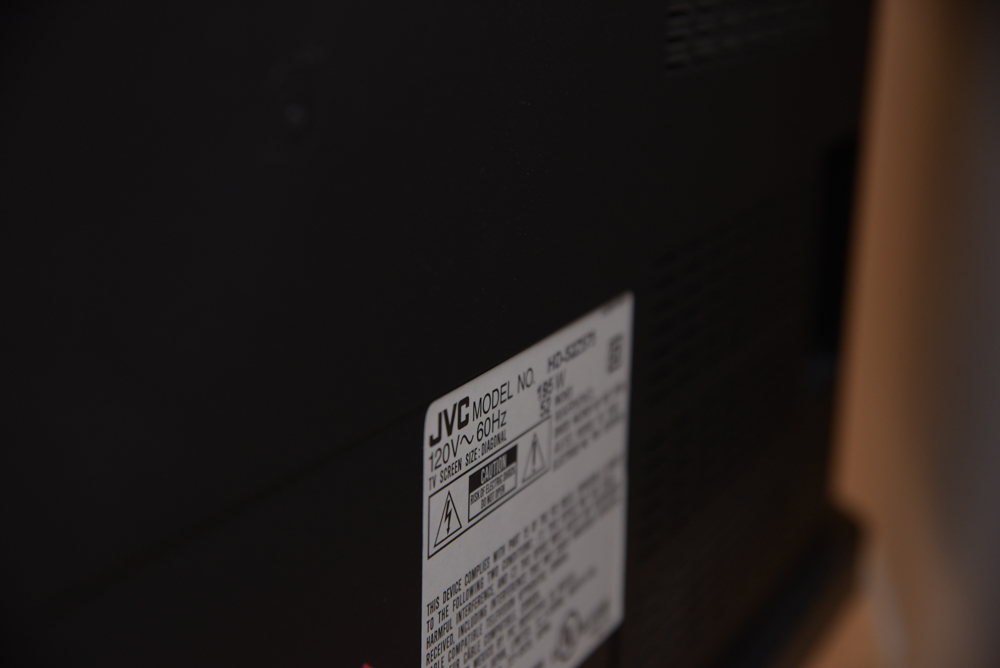 JVC 52" HD Rear-Projection Television