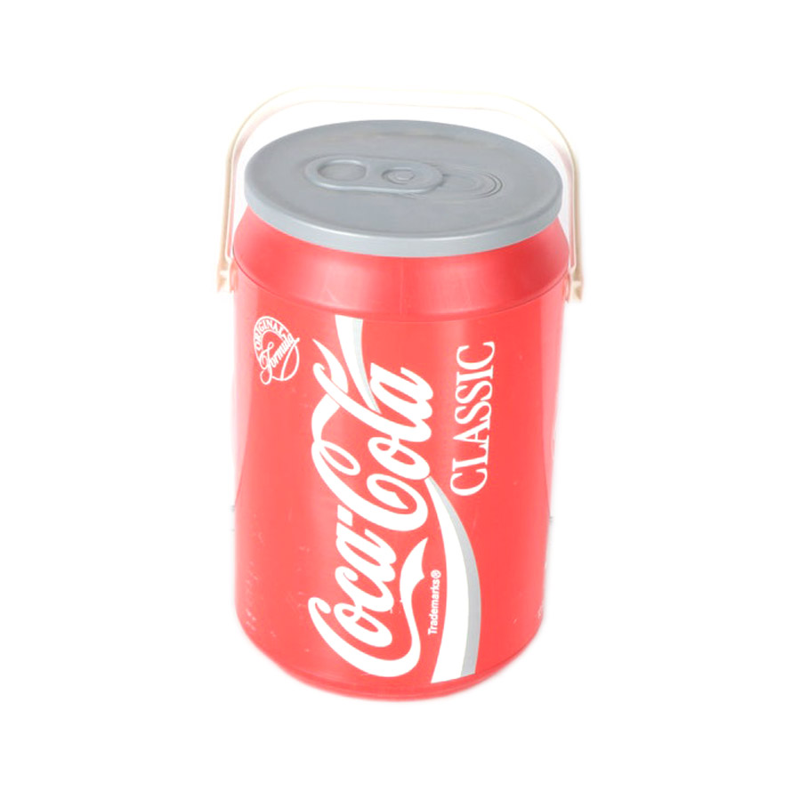 Coca-Cola Plastic Carrying Cooler