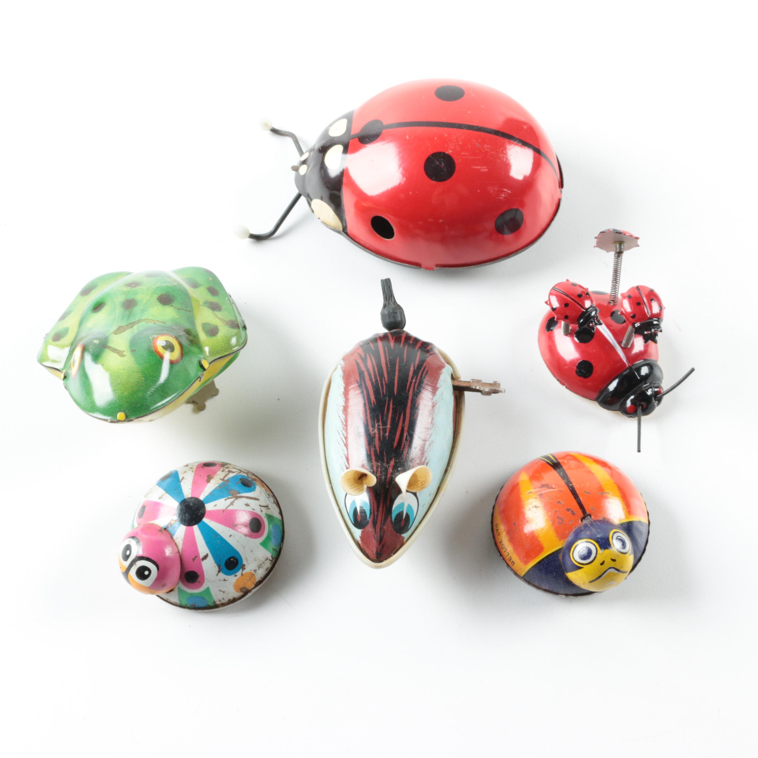 Vintage Tin Litho Toys