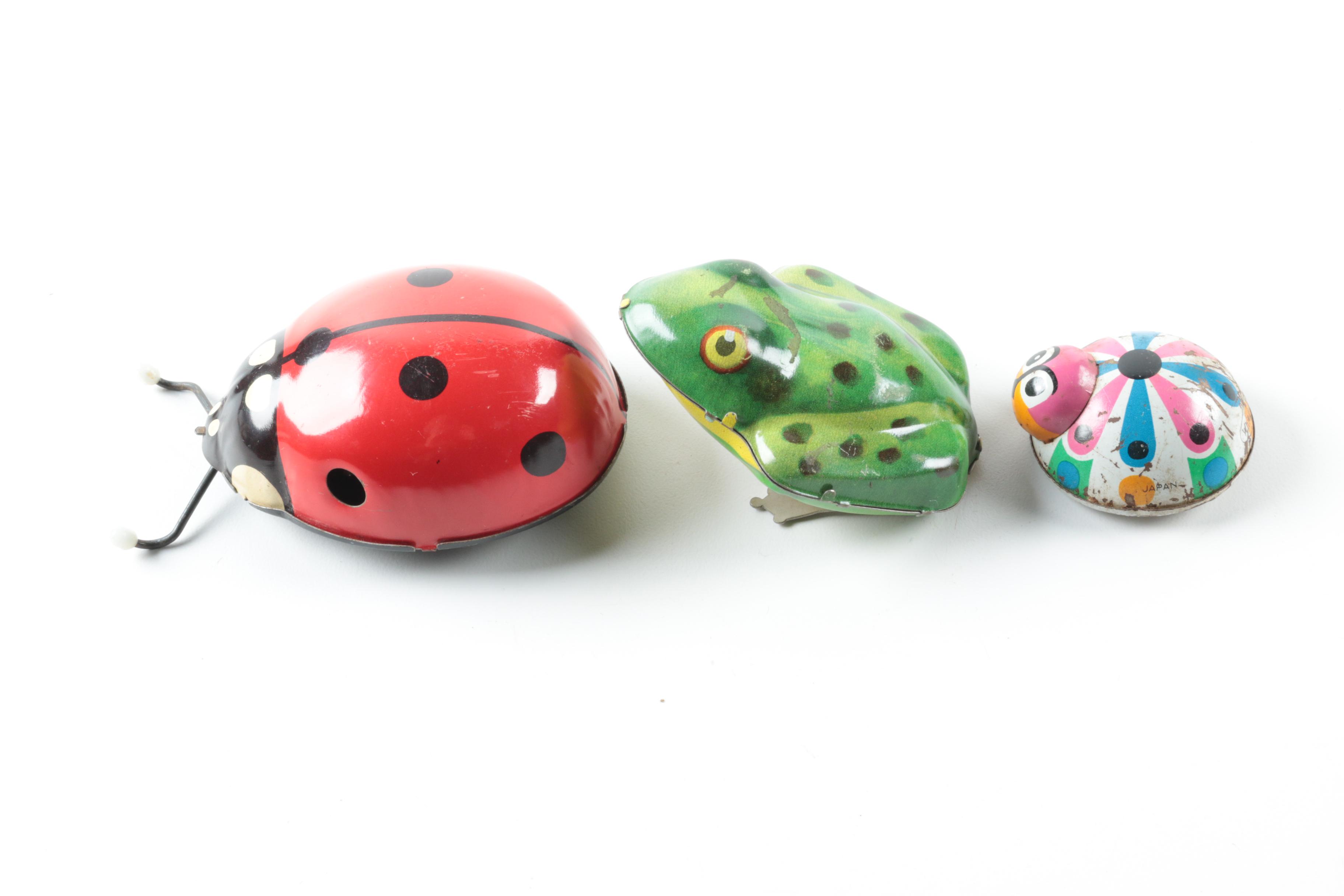 Vintage Tin Litho Toys