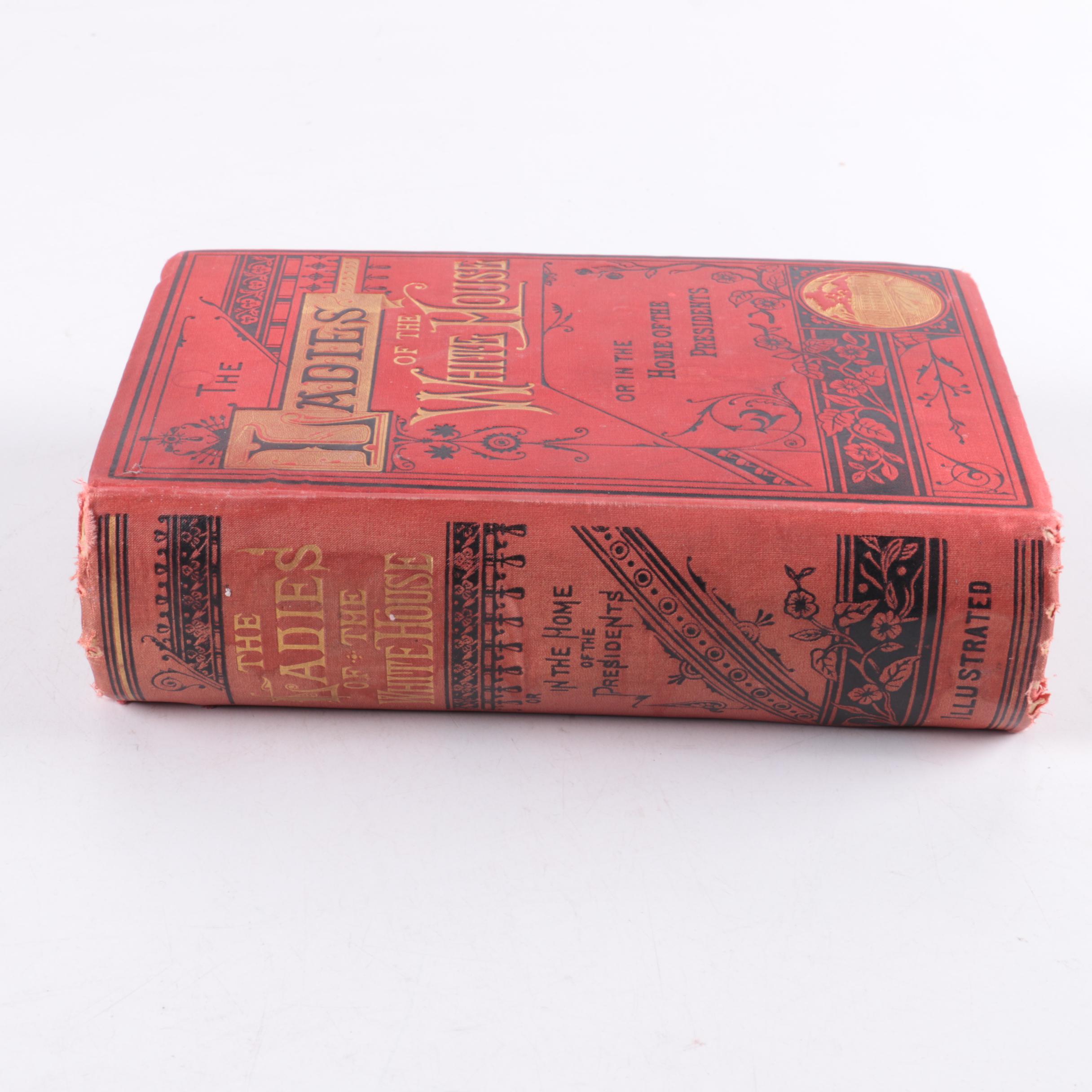 1883 Ladies of the White House with Scamp Magazine and Collectible Plates