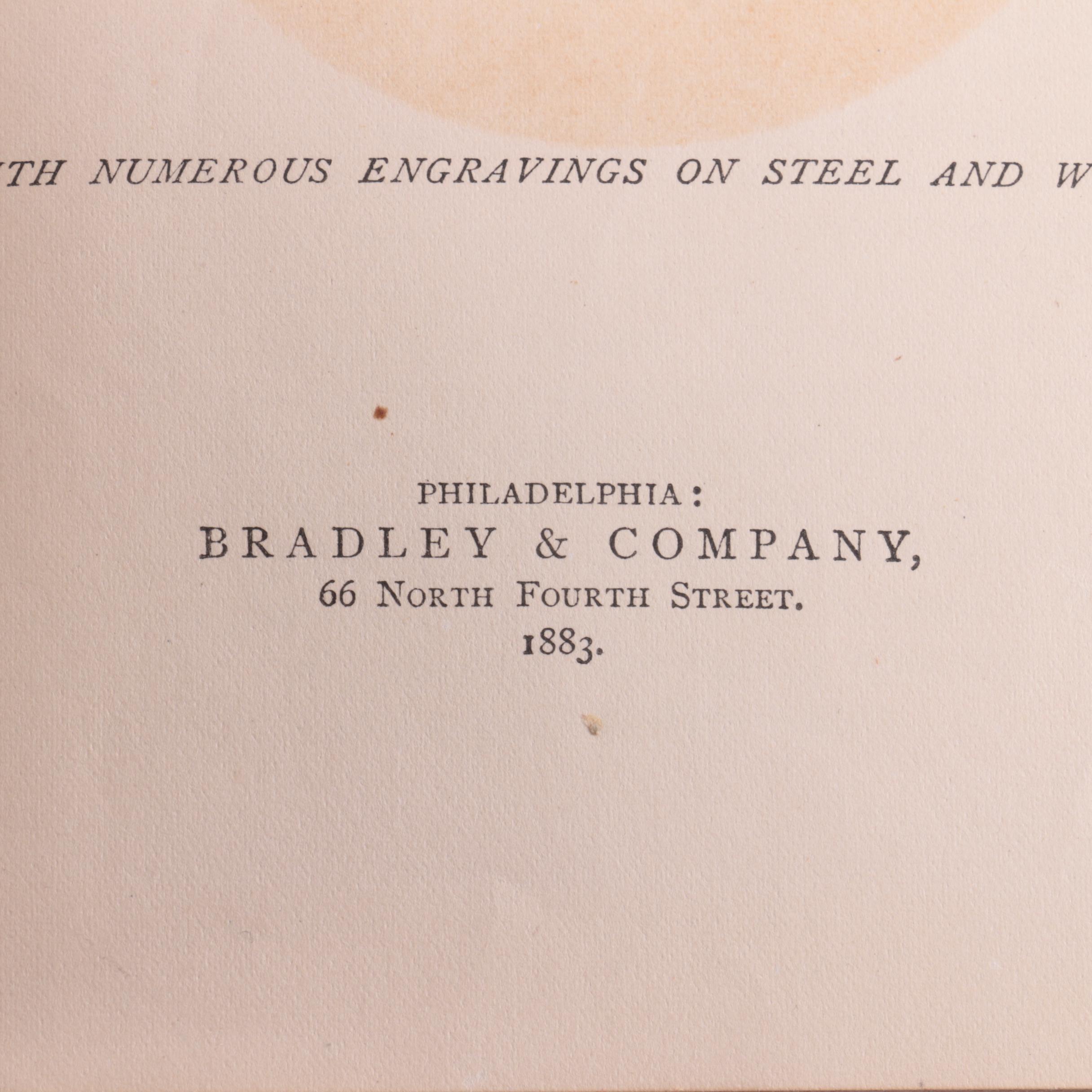 1883 Ladies of the White House with Scamp Magazine and Collectible Plates