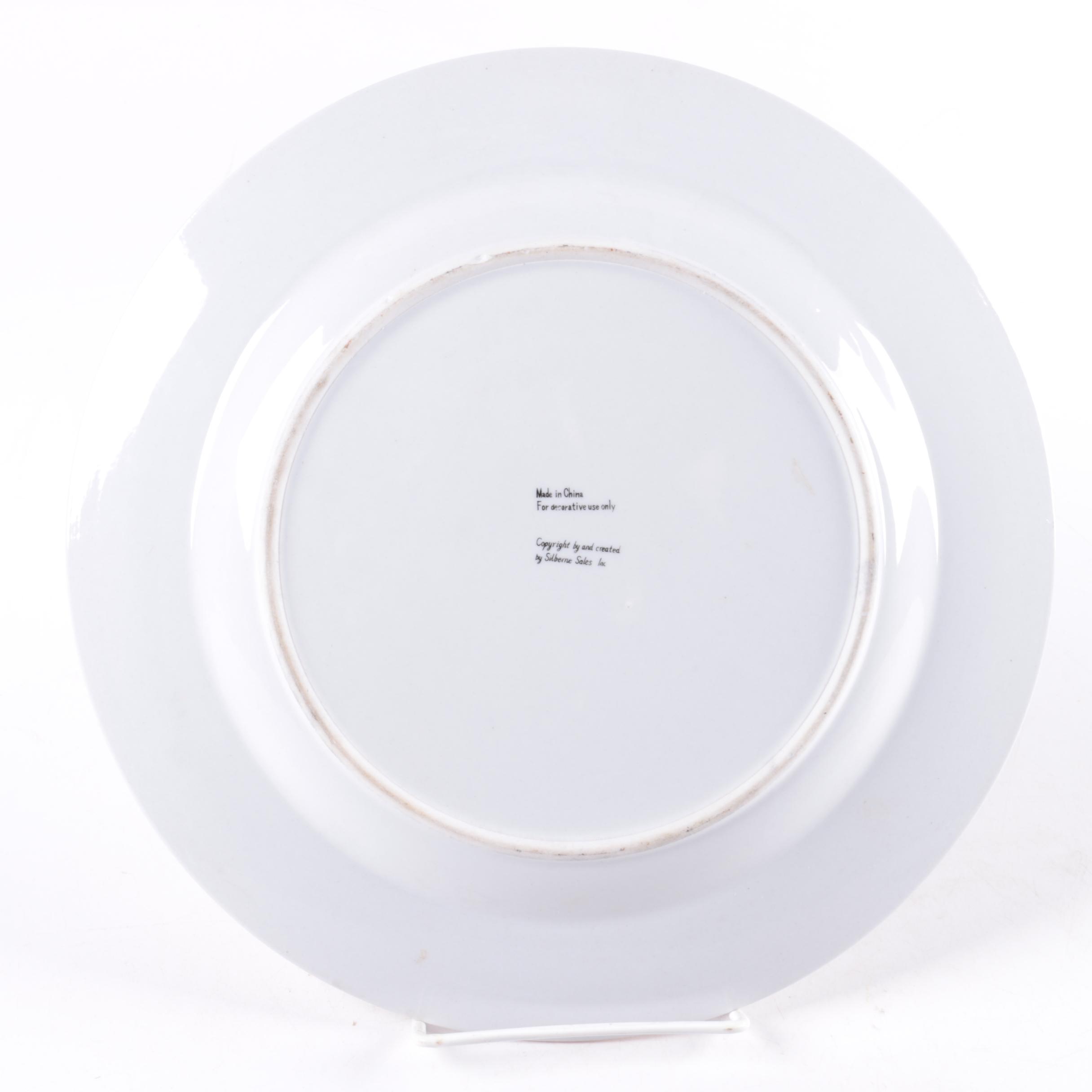 1883 Ladies of the White House with Scamp Magazine and Collectible Plates