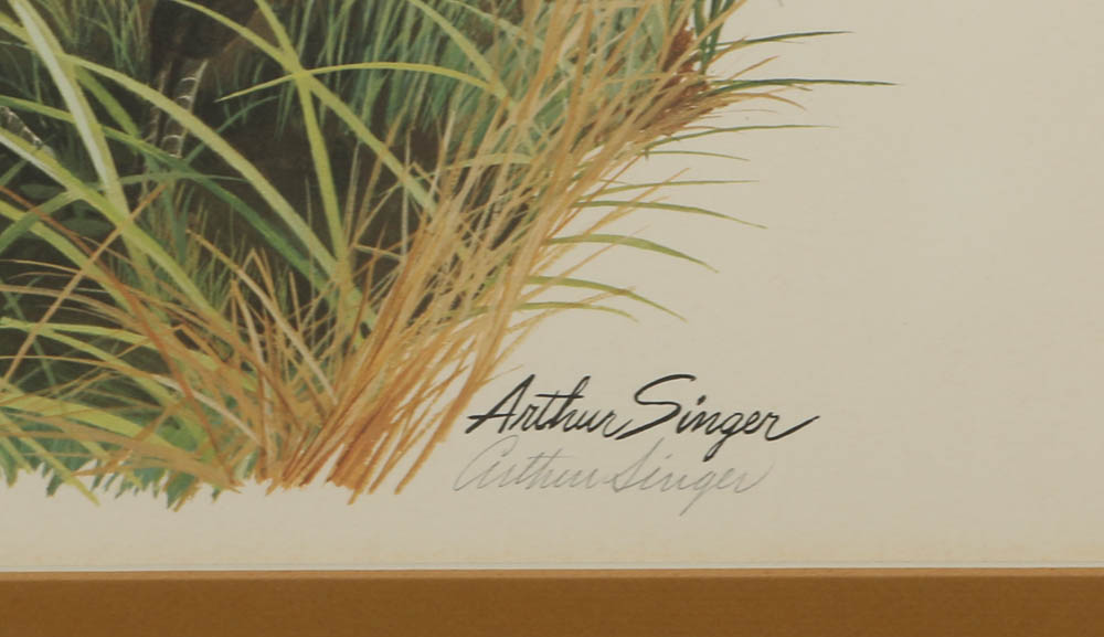 Roger Tory Peterson Chromolithograph "Ring-necked Pheasant" and More