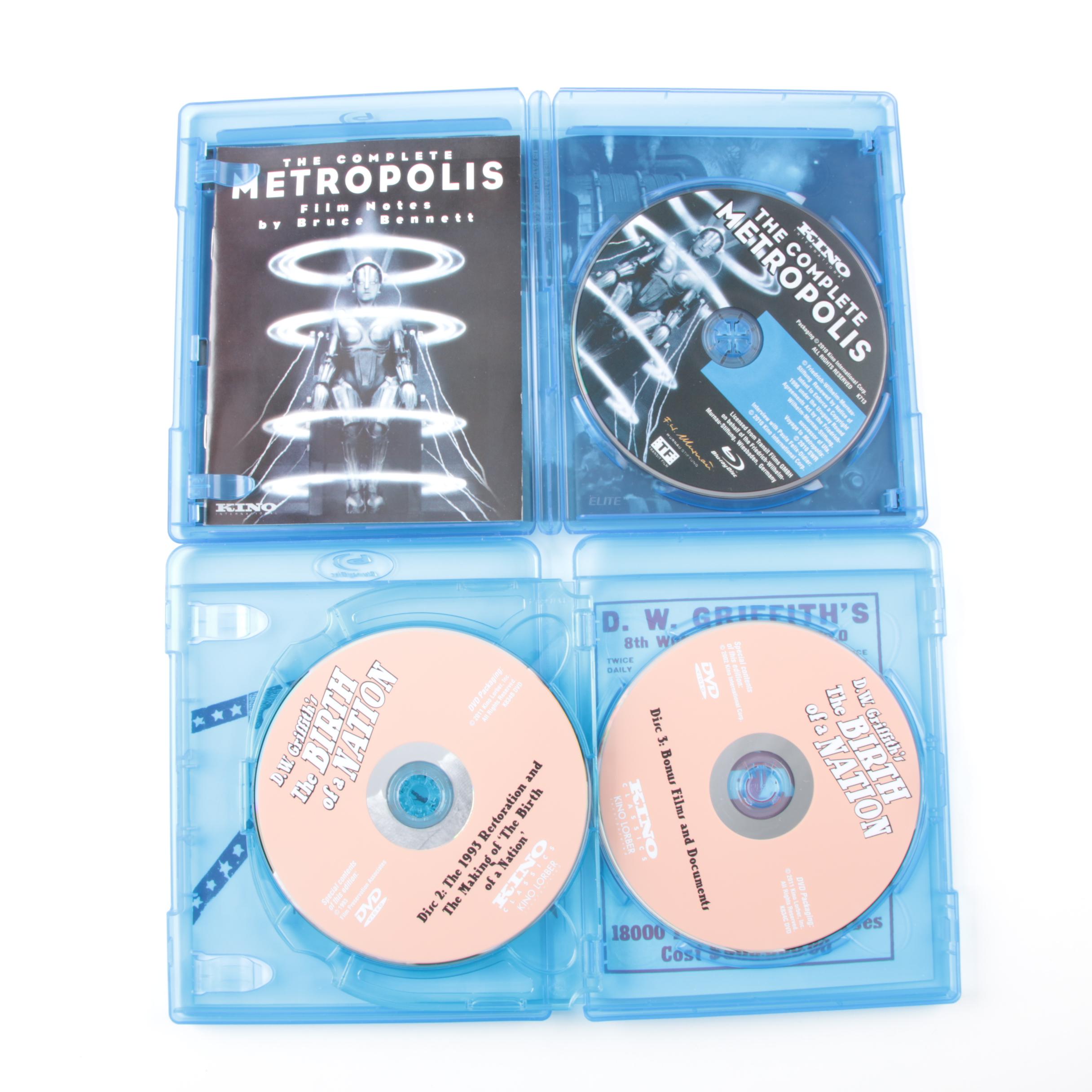 "Metropolis," "A Trip to the Moon," and Other Classic Film Blu-Rays and DVDs