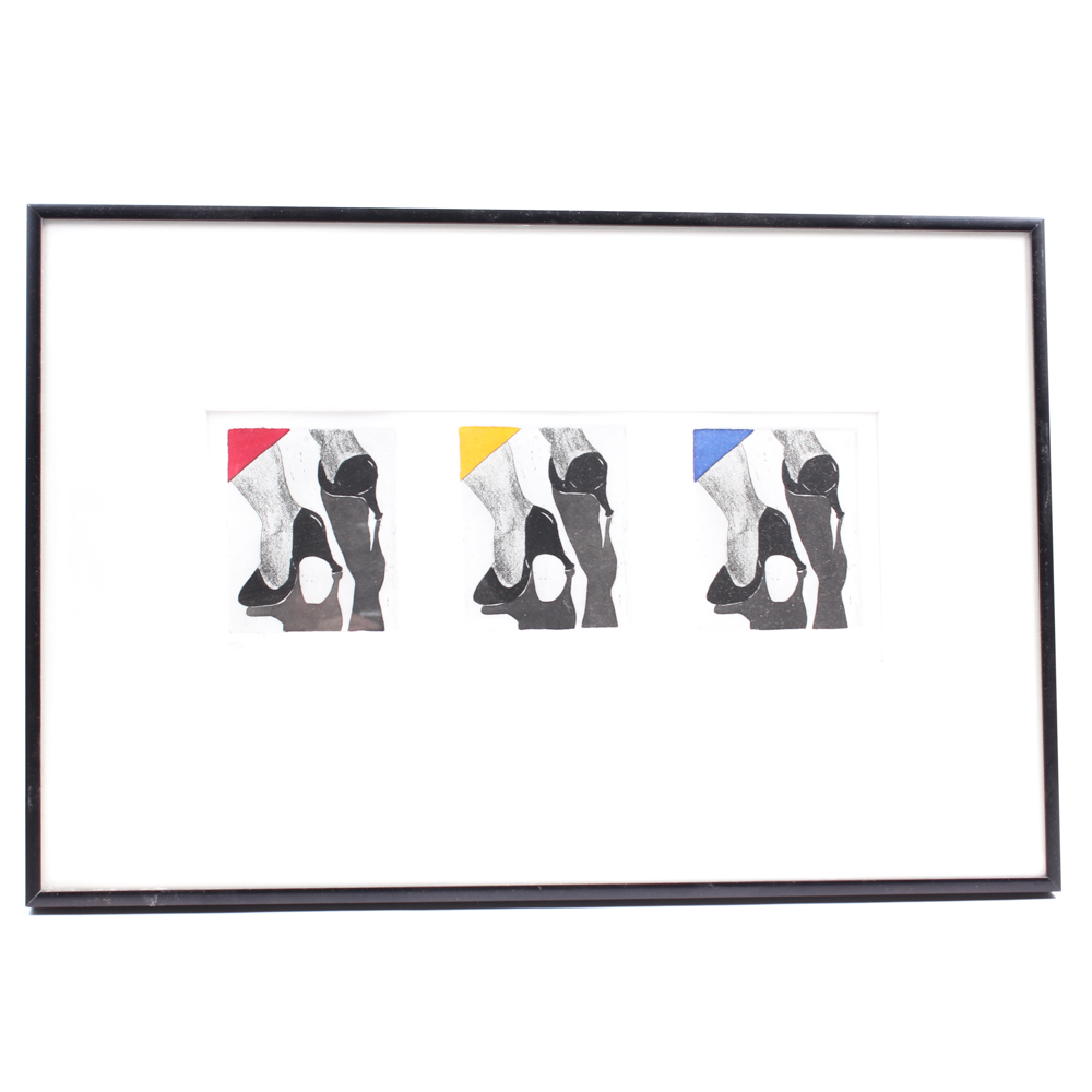 Amy Kolman Artist Proof "Five O'Clock Shadow"