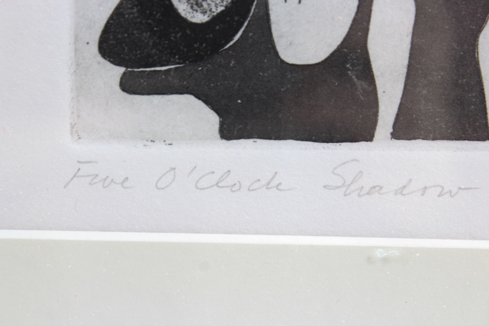 Amy Kolman Artist Proof "Five O'Clock Shadow"