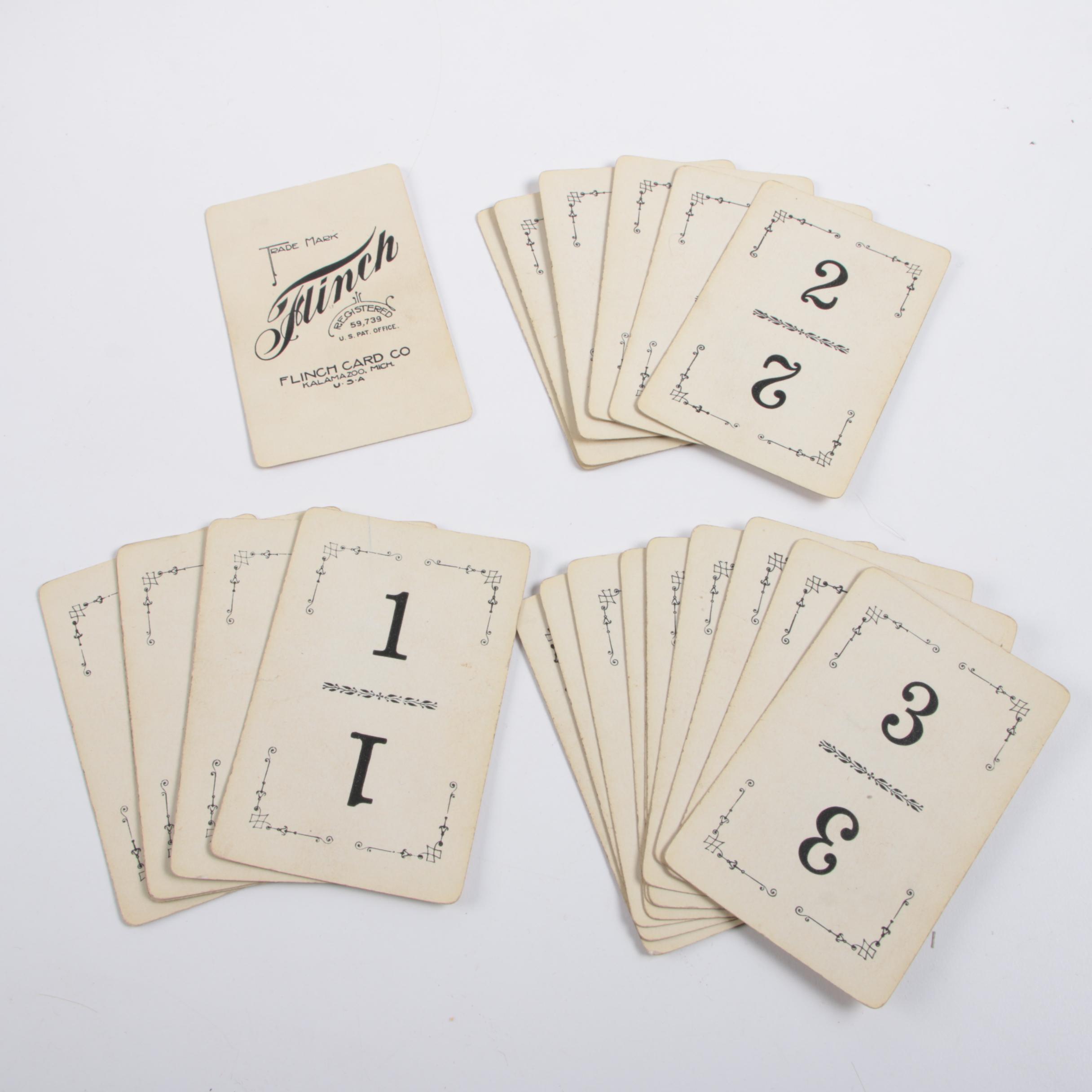 "Flinch" Playing Cards
