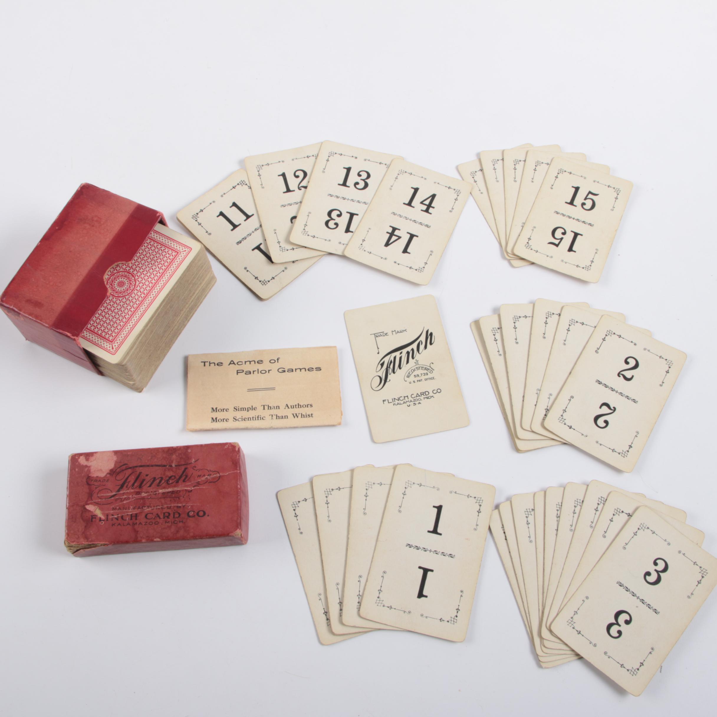 "Flinch" Playing Cards