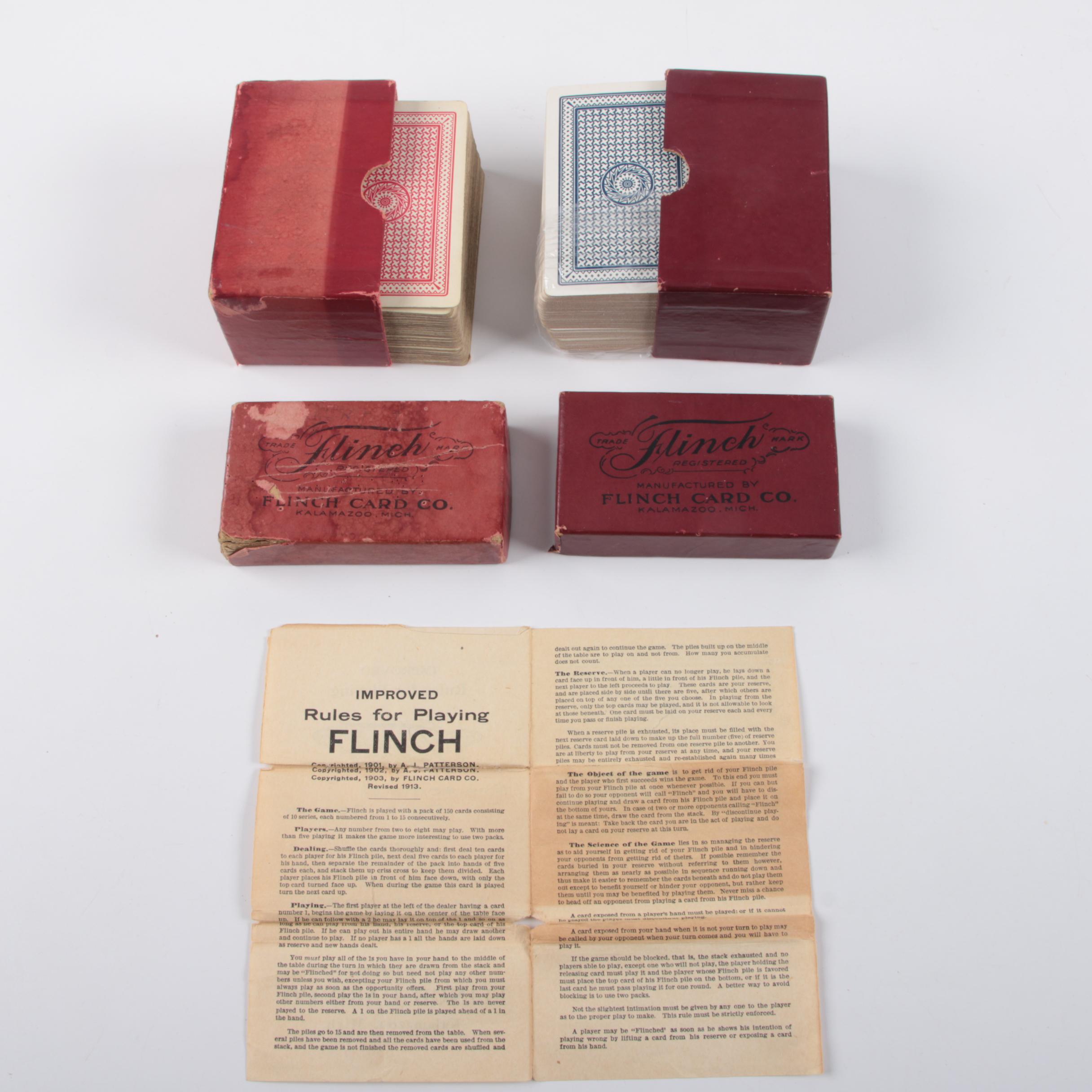 "Flinch" Playing Cards